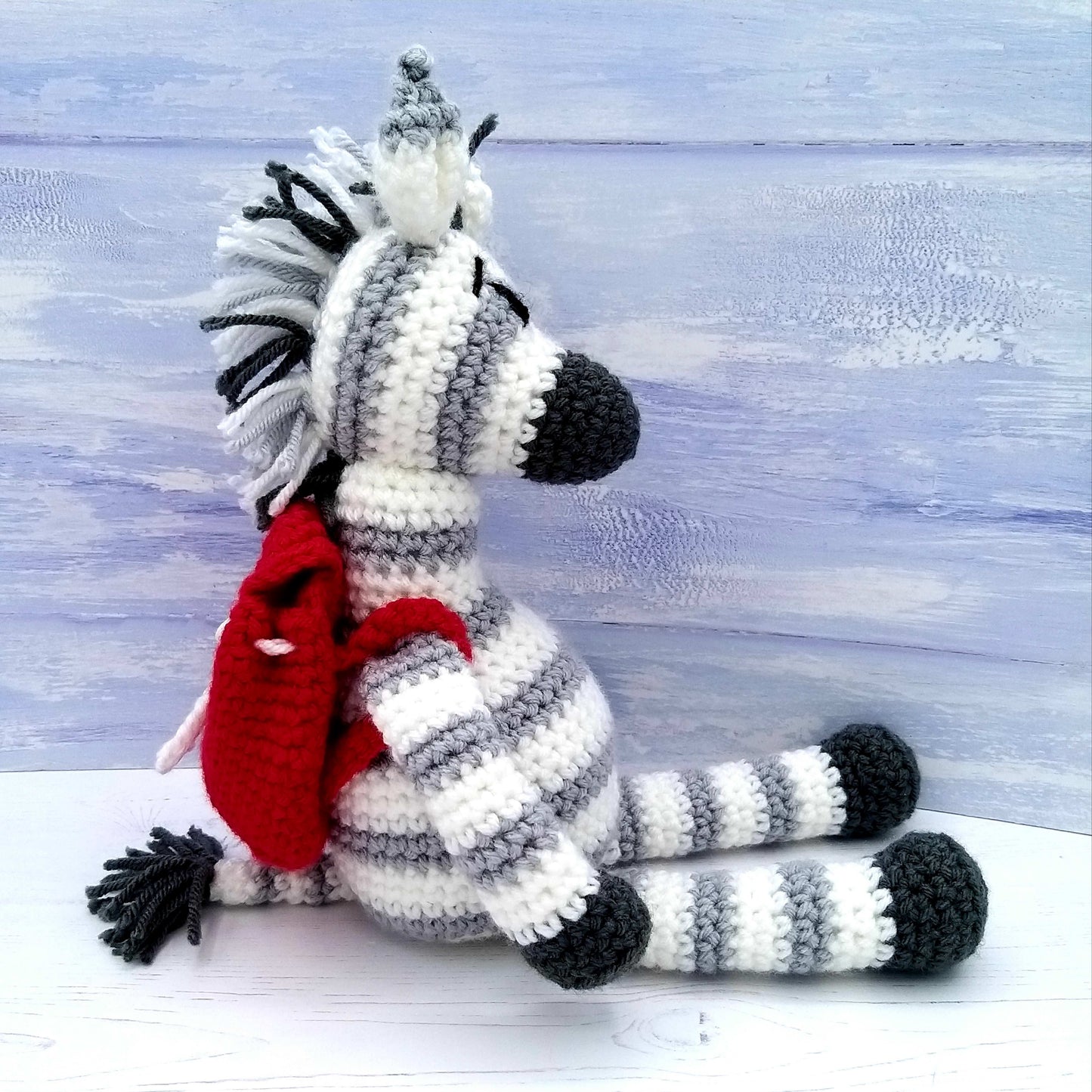 Julie the Zebra - PDF Crochet Pattern