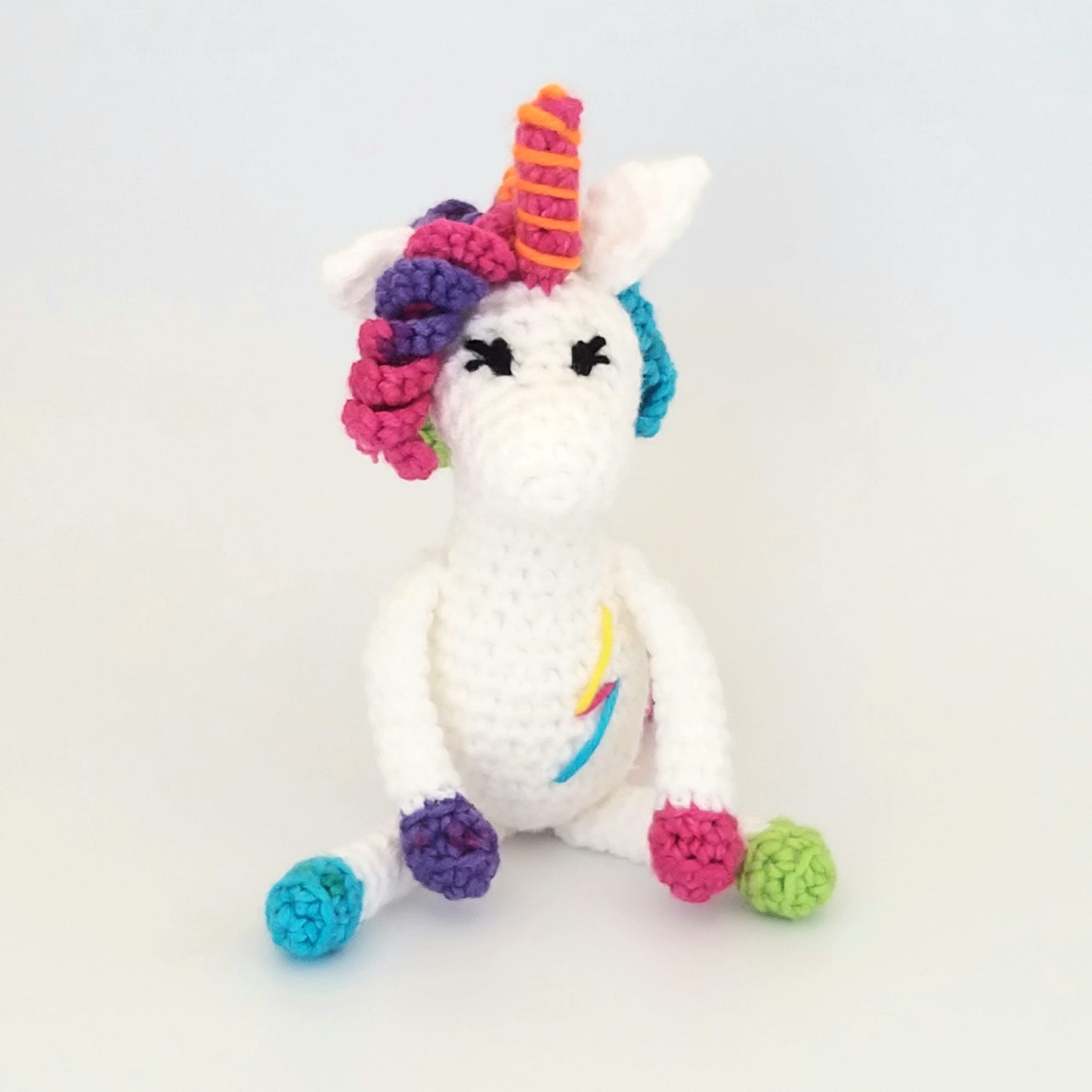 PDF Crochet Pattern - Baby Unicorn