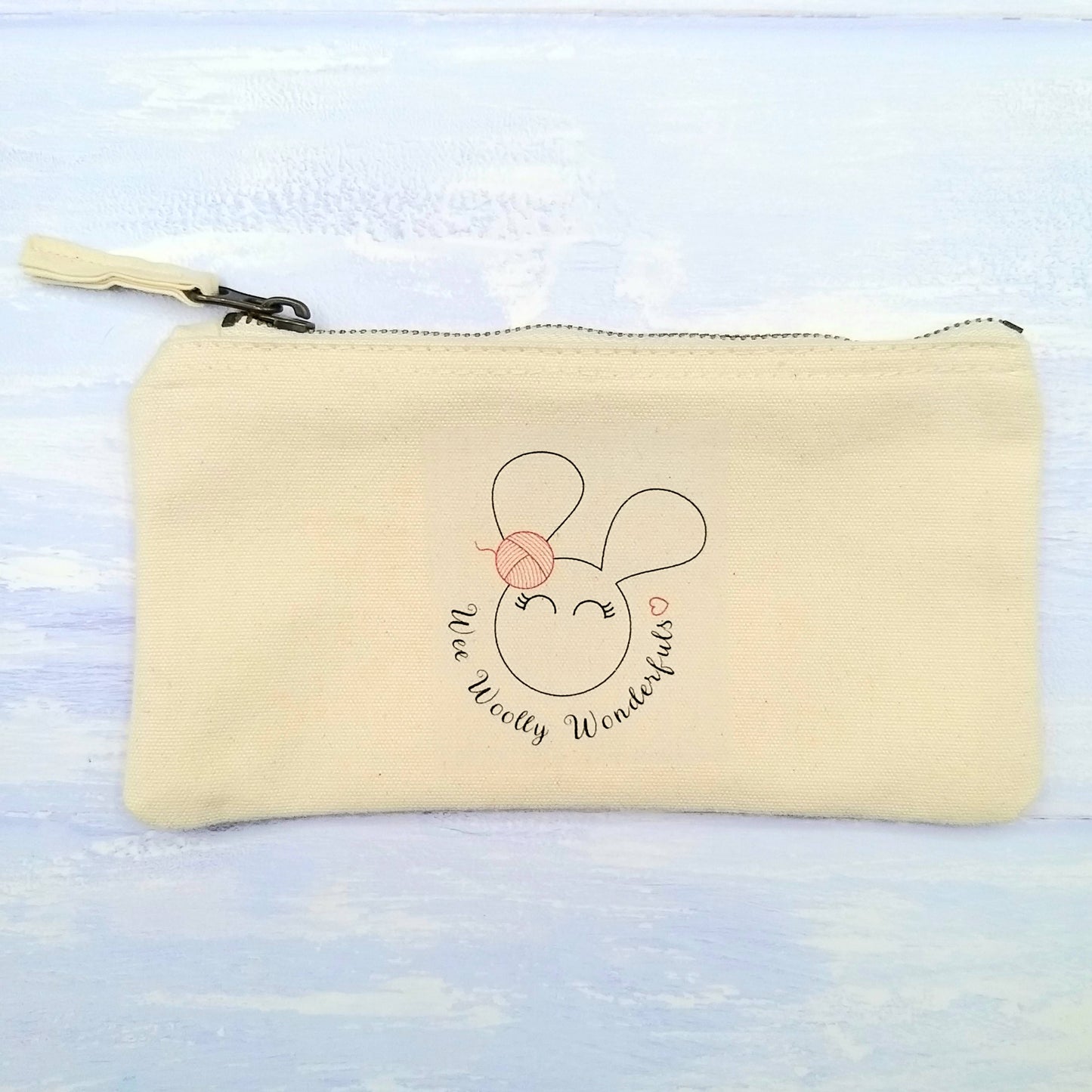 Zip Case with Wee Woolly Branding