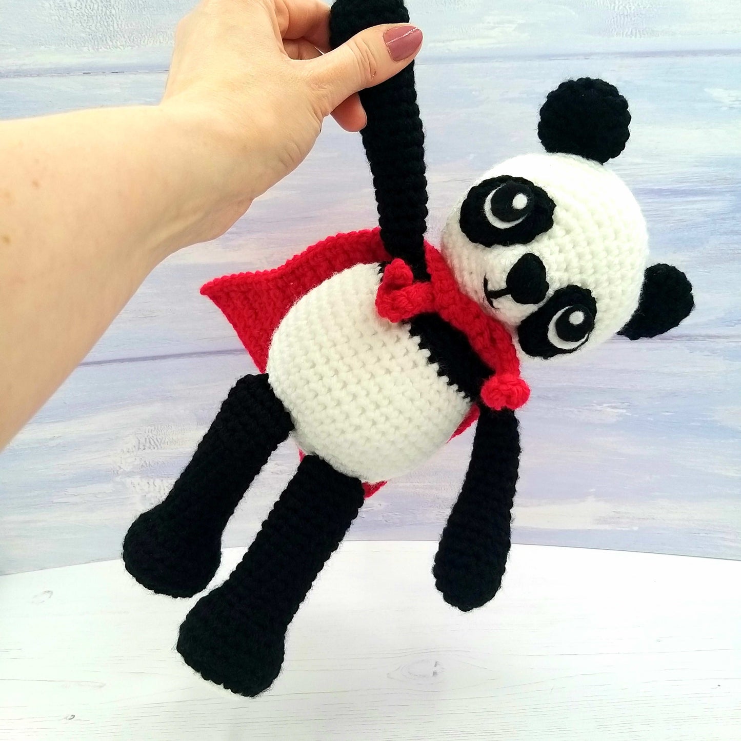 Peter and Melinda the Panda - PDF Crochet Pattern