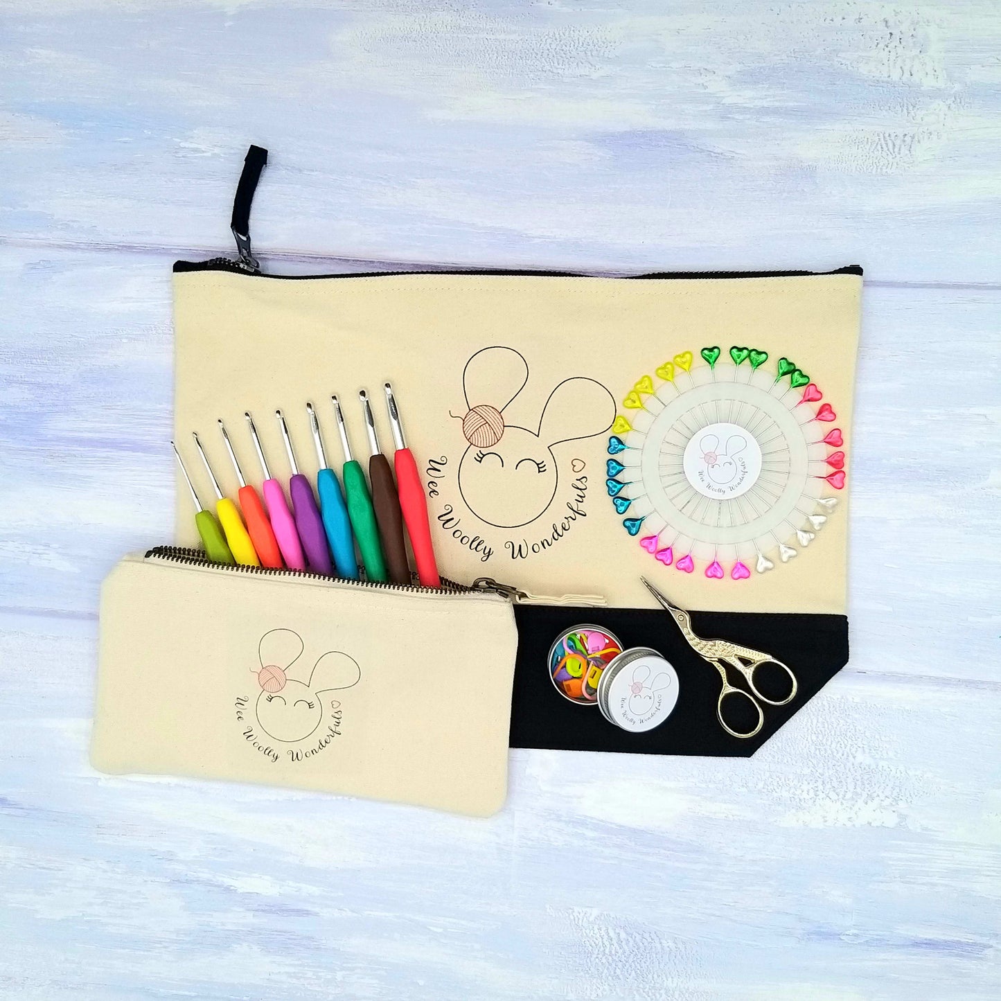 Complete Crochet Accessories Set Contents