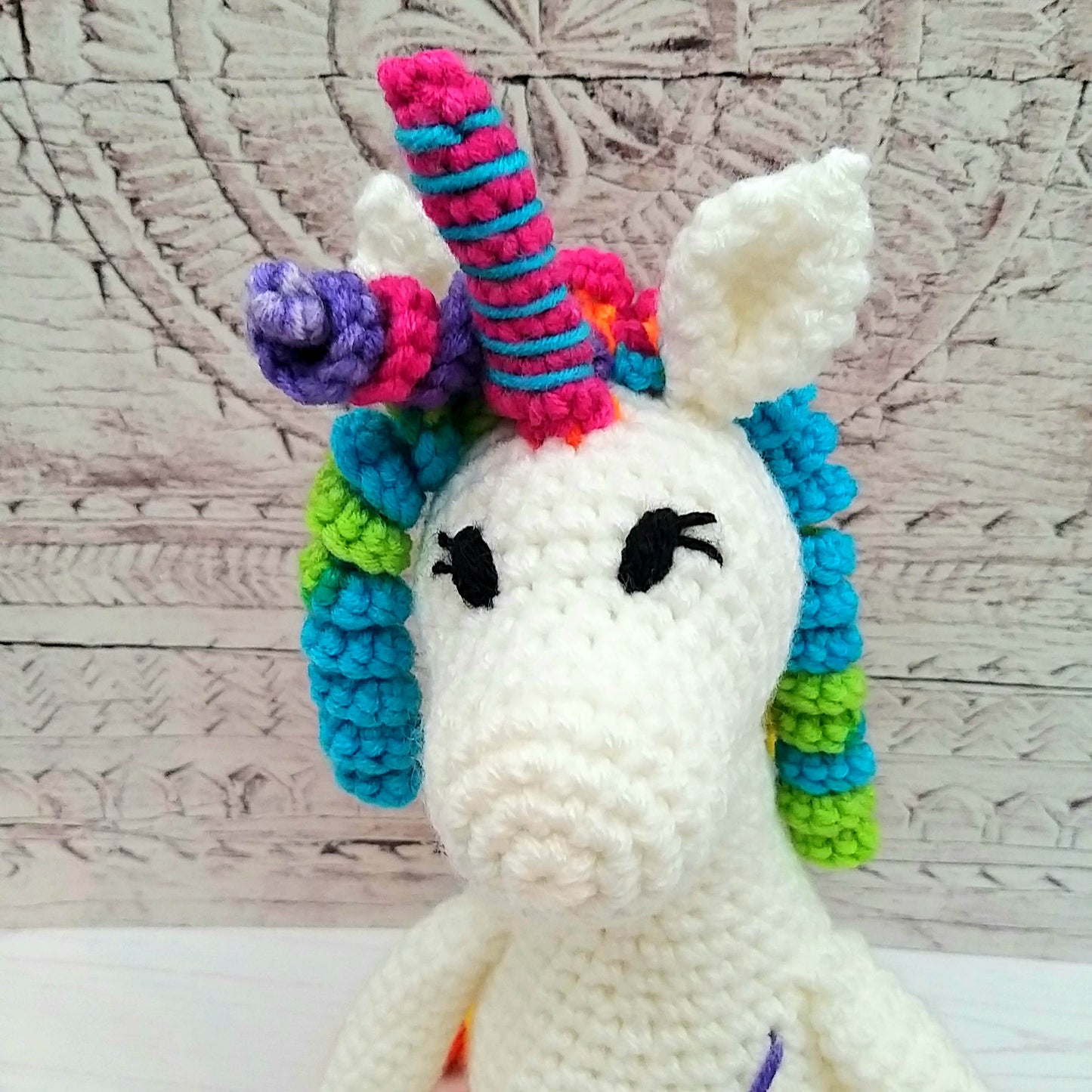 Rainbow the Unicorn Luxury Crochet Kit