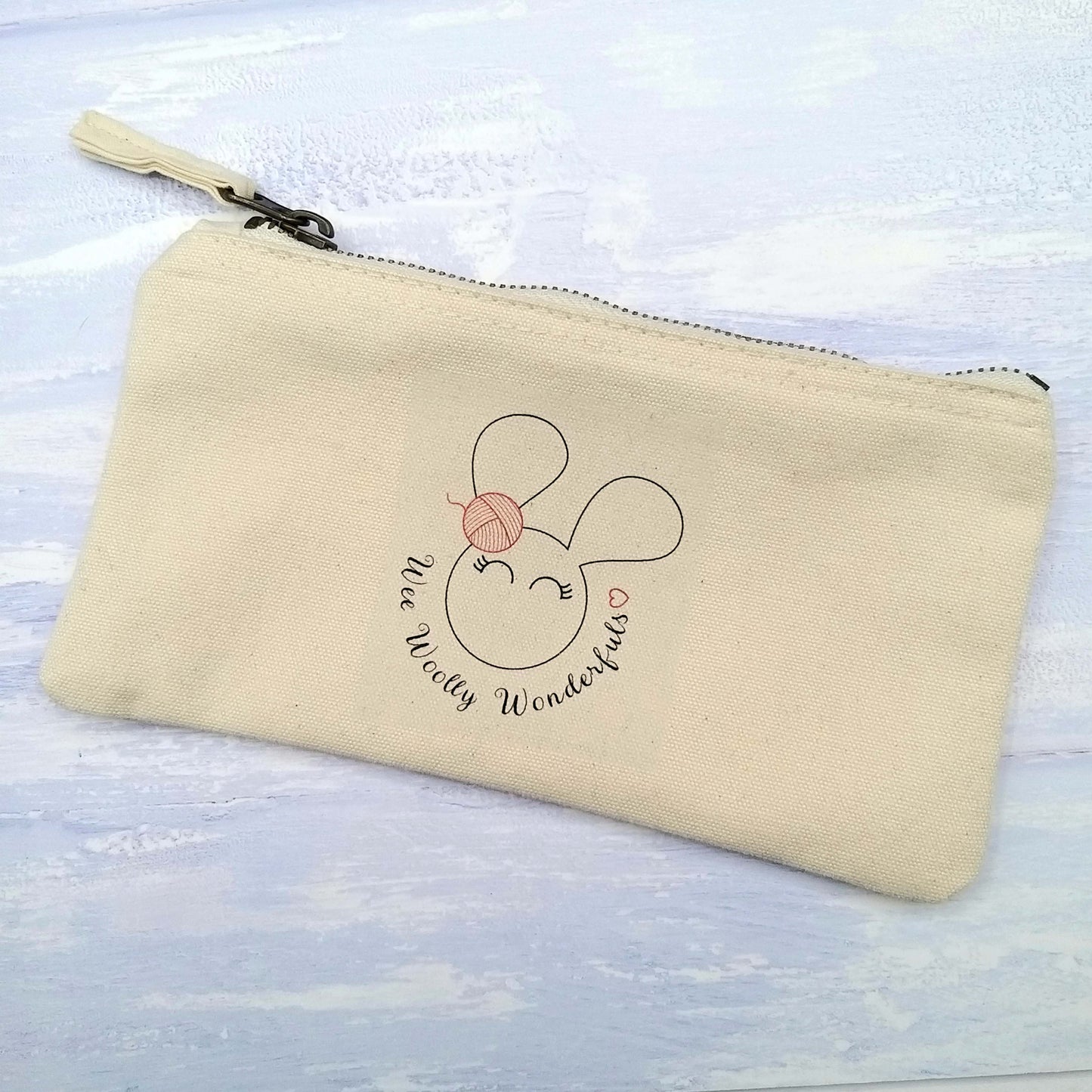 Small Zip Case - available with Crochet Hook Set