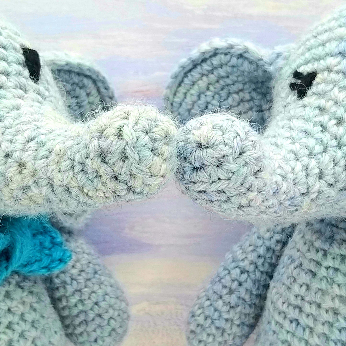 PDF Crochet Pattern - Eli & Ella the Elephants