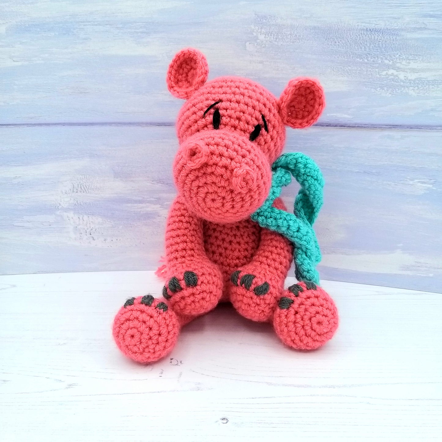Henry or Henrietta the Hippo Luxury Crochet Kit
