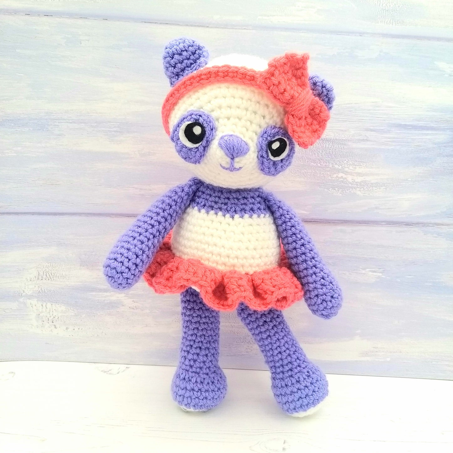 Peter and Melinda the Panda - PDF Crochet Pattern