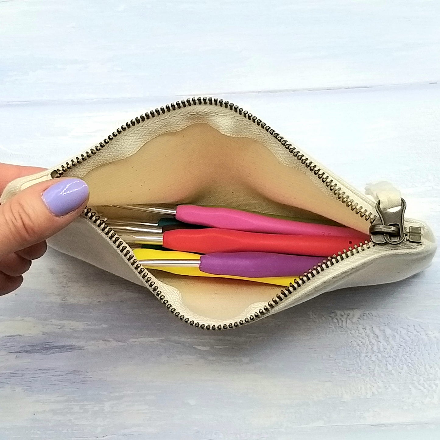Crochet Hook Zip Case