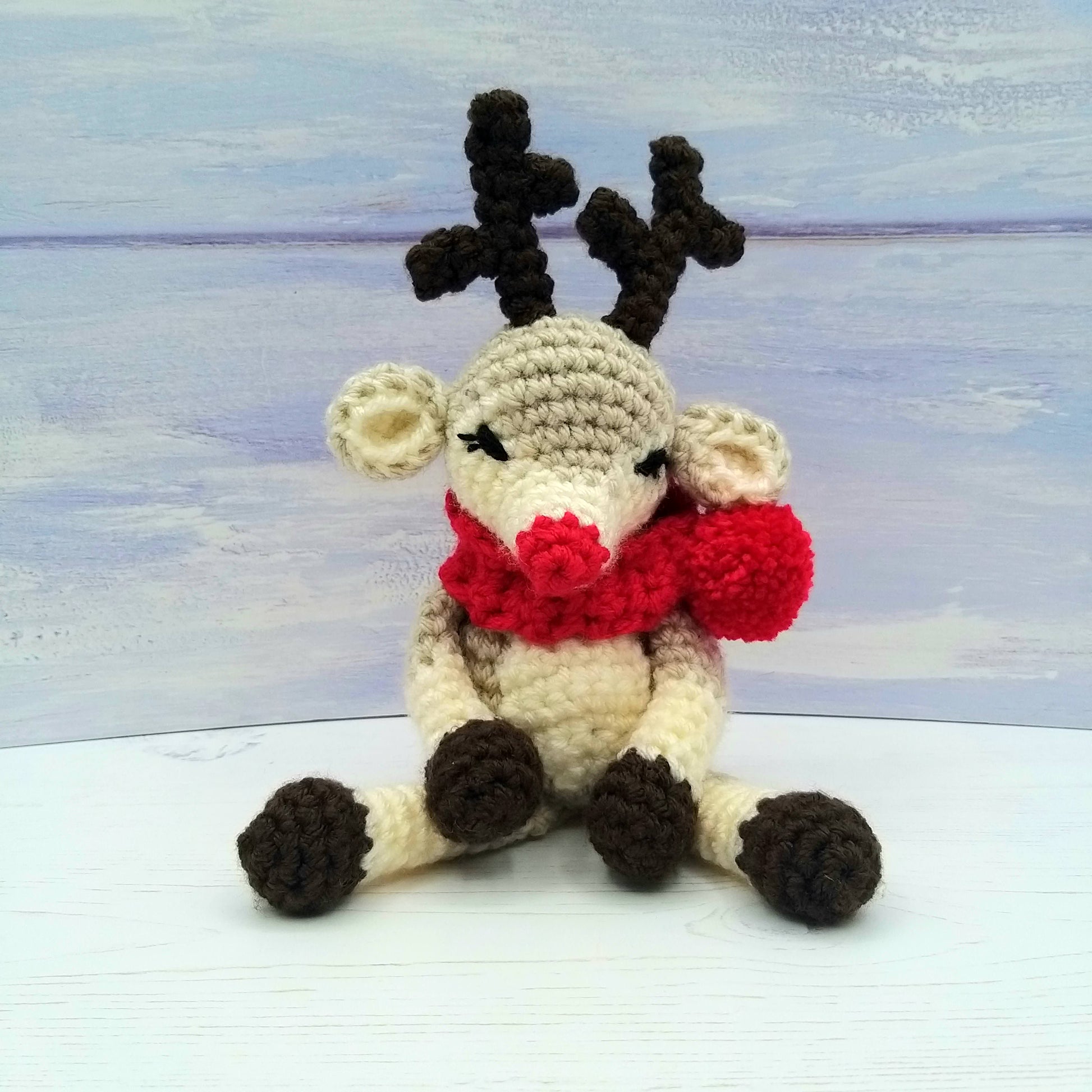Baby Crochet Reindeer