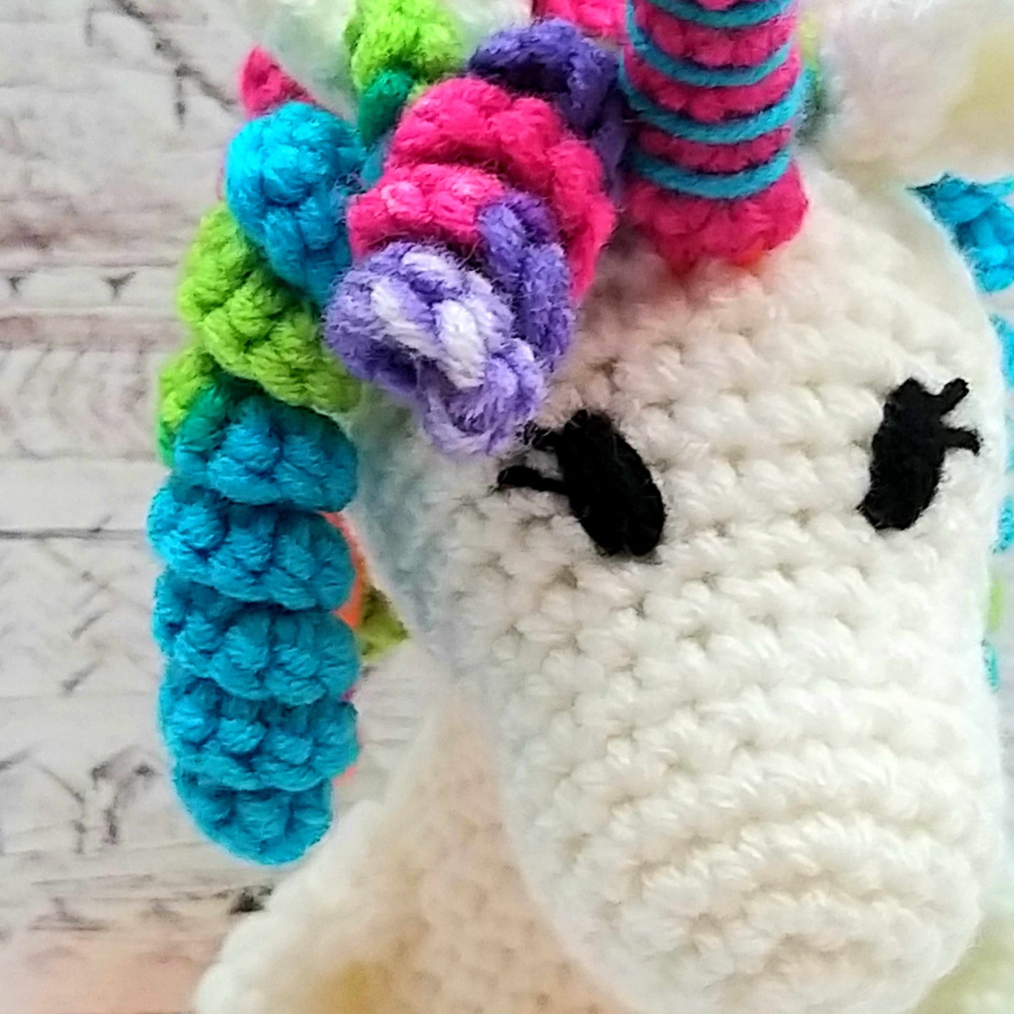 Rainbow the Unicorn Luxury Crochet Kit