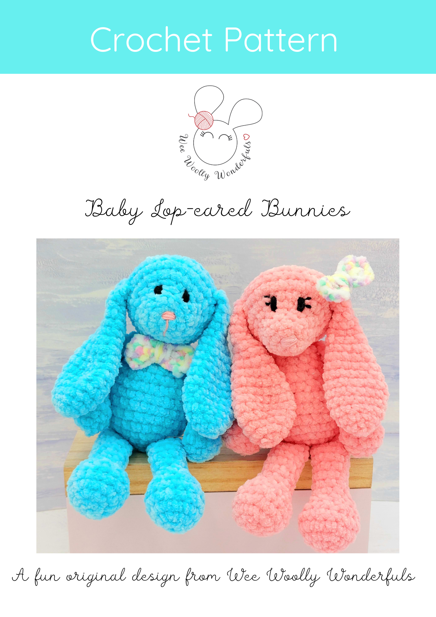 Crochet Printed Pattern Booklets