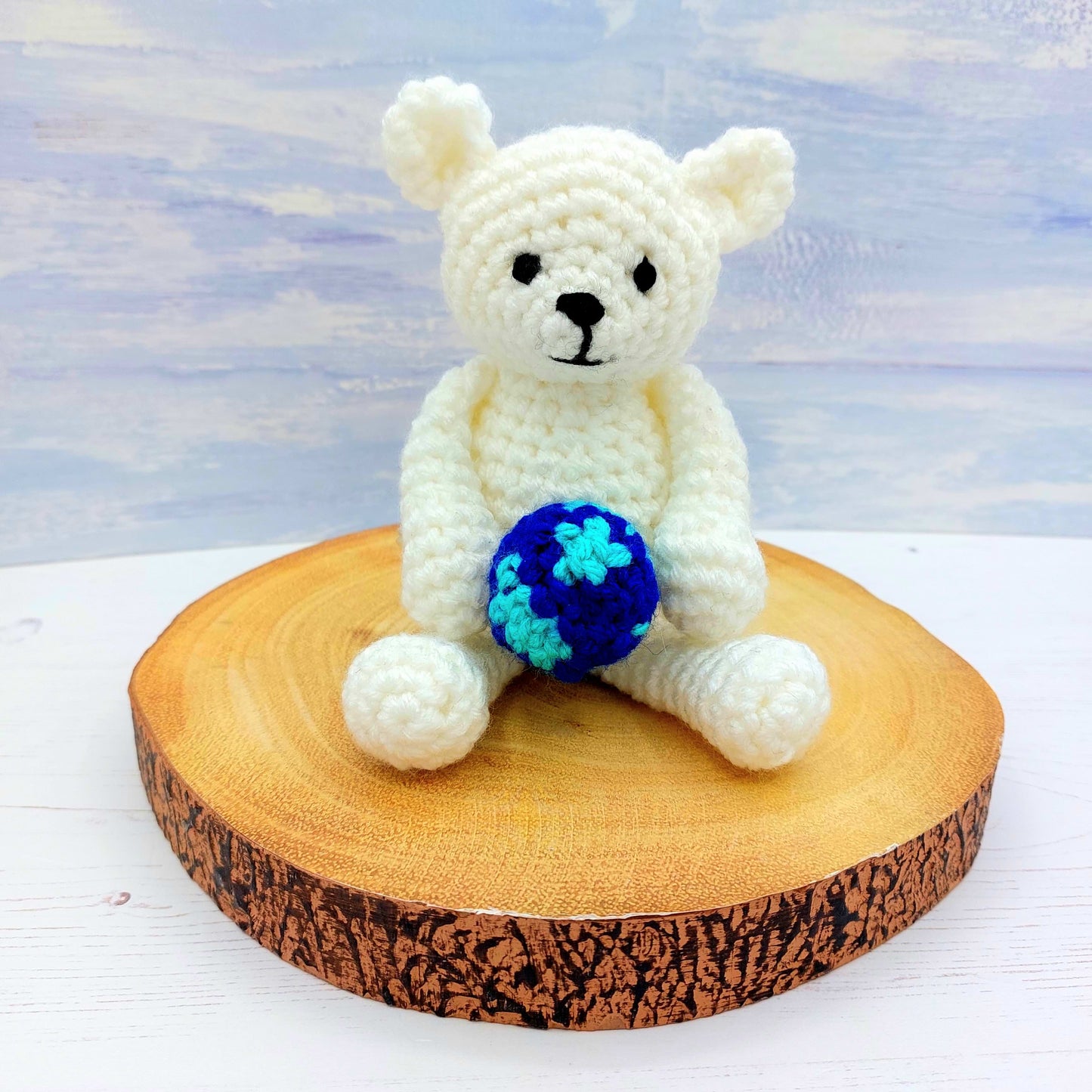 Earth Day Crochet Pattern - Polar Bear