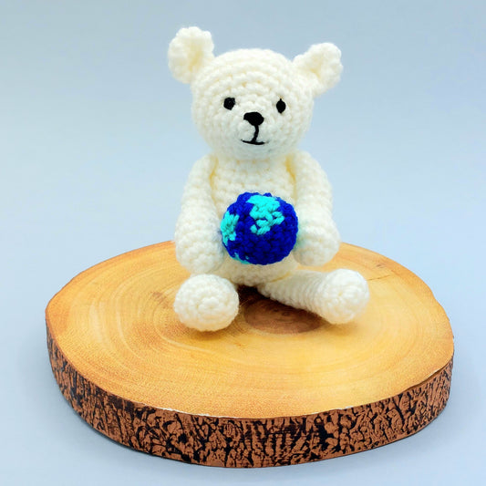 Earth Day Crochet Pattern - Polar Bear