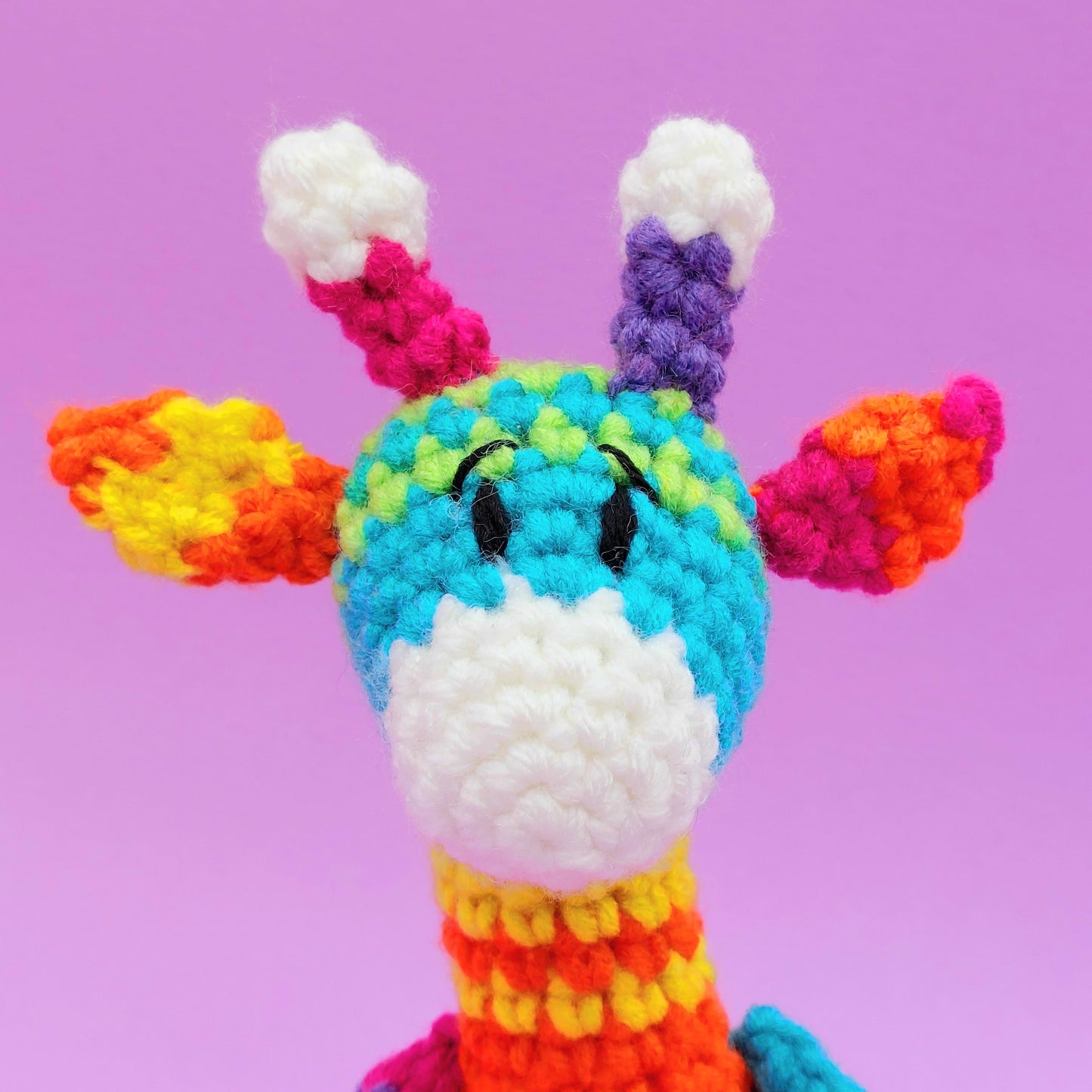 Baby Sherbet the Giraffe Mini Crochet Kit