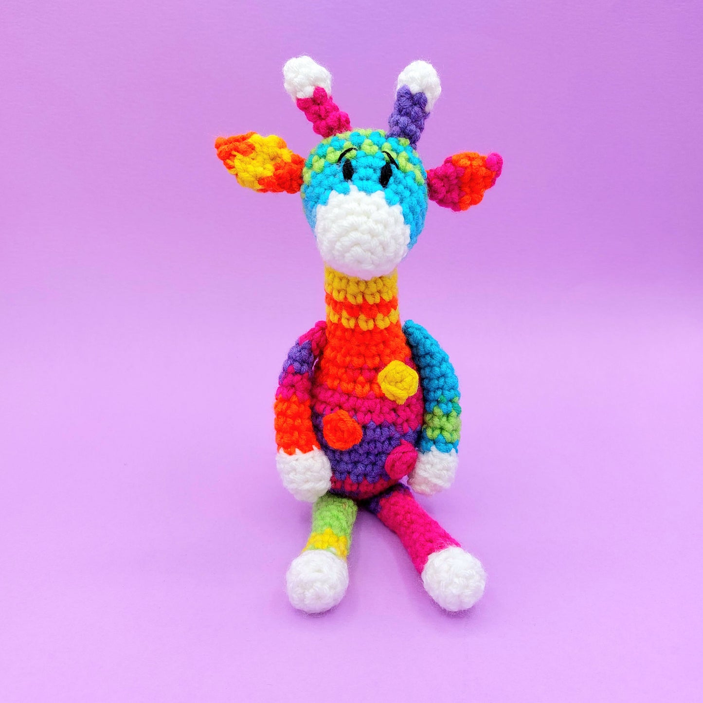 Baby Sherbet the Giraffe Mini Crochet Kit