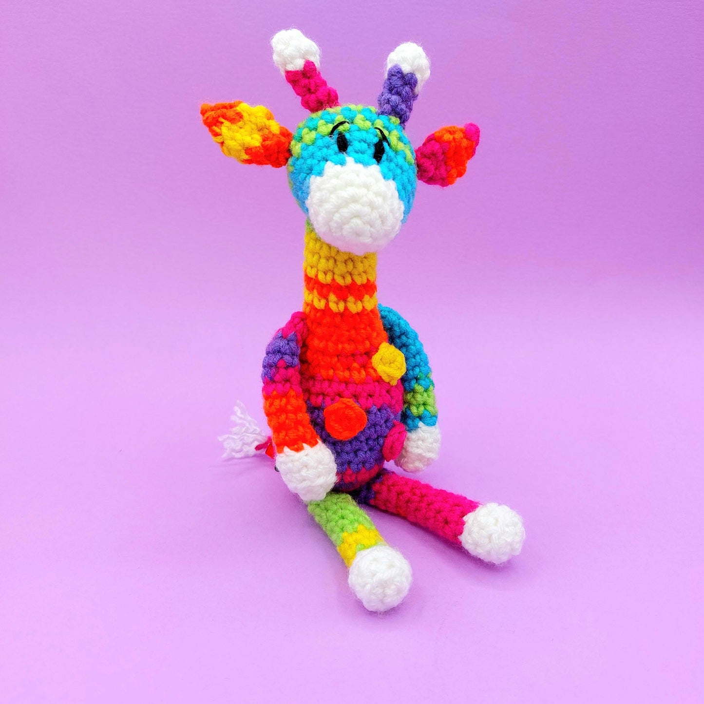 Baby Sherbet the Giraffe Mini Crochet Kit