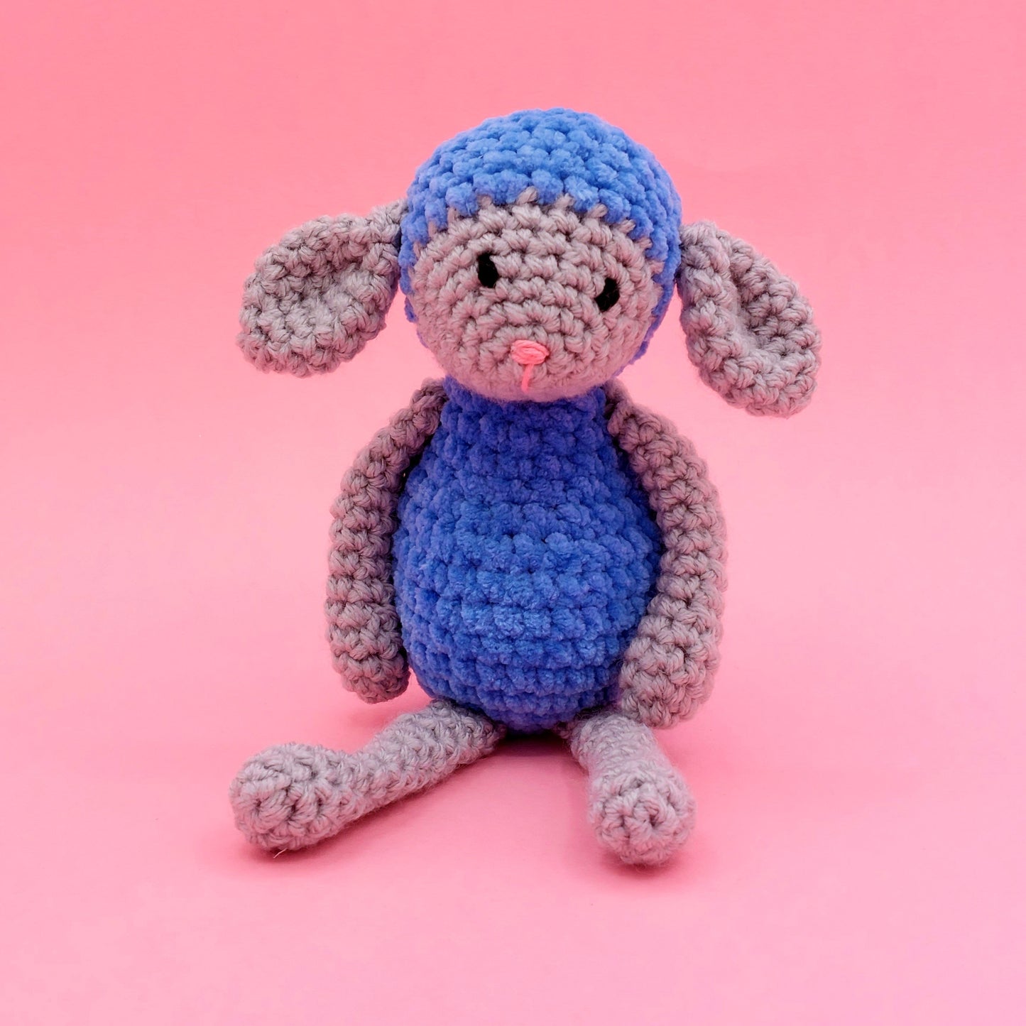 Baby Rainbow Lambs - PDF Crochet Pattern