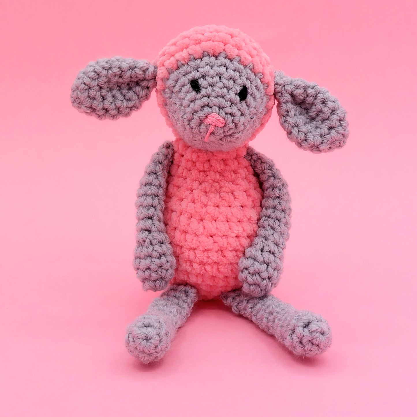 Baby Rainbow Lambs - PDF Crochet Pattern