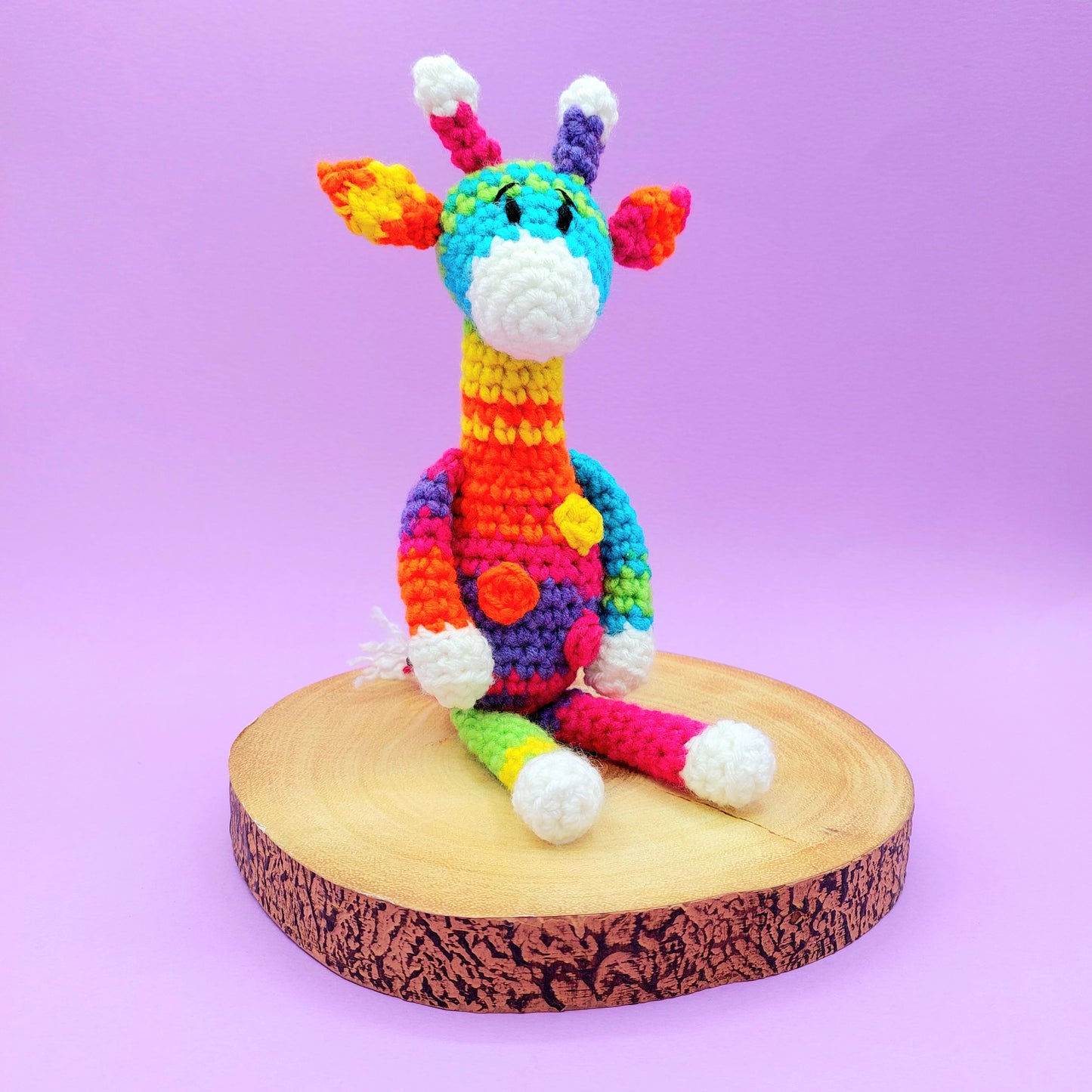Baby Sherbet the Giraffe Mini Crochet Kit