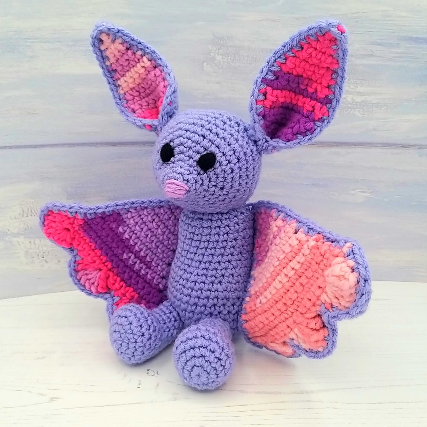 Bella Boo the Bat - PDF Crochet Pattern