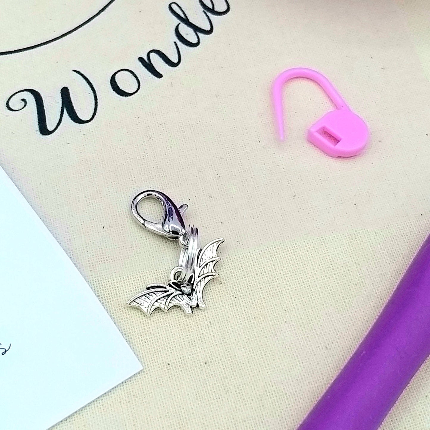 Bat Stitch Marker