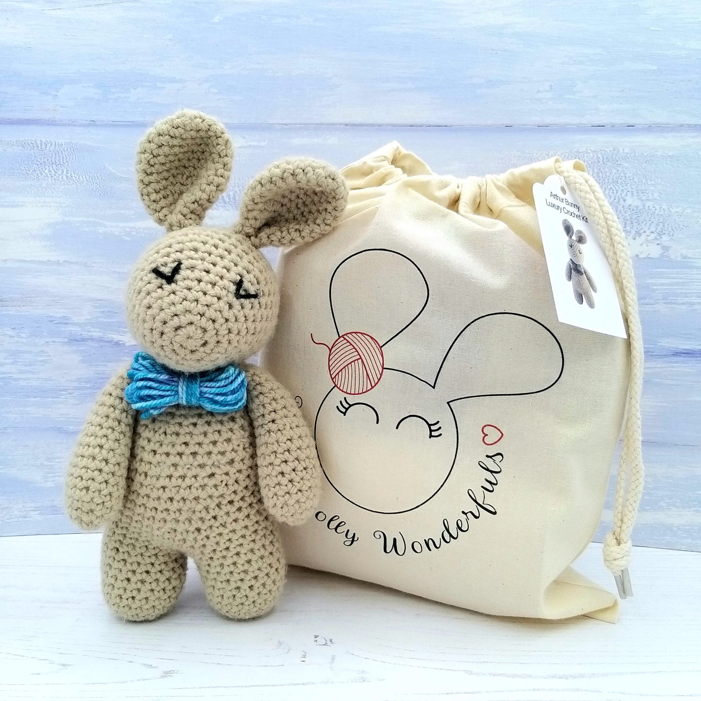 Arthur Bunny Crochet KIt for Beginners
