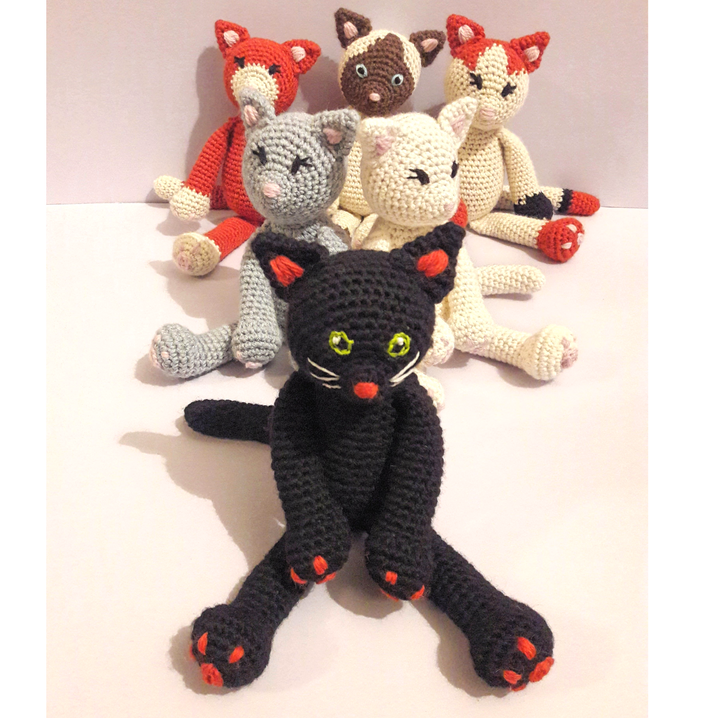 PDF Crochet Pattern - The Kitty Cats!