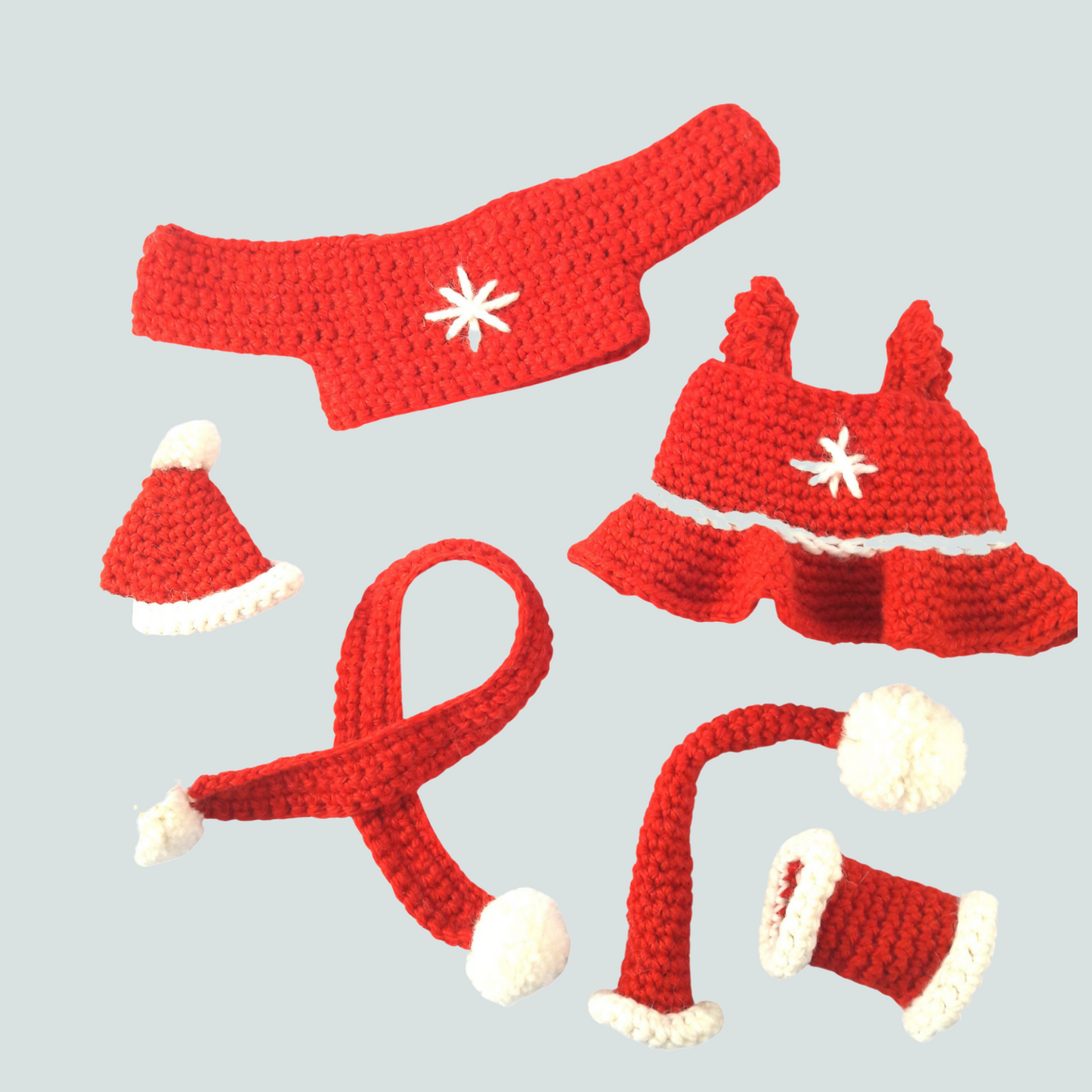 Amigurumi Christmas Outfits