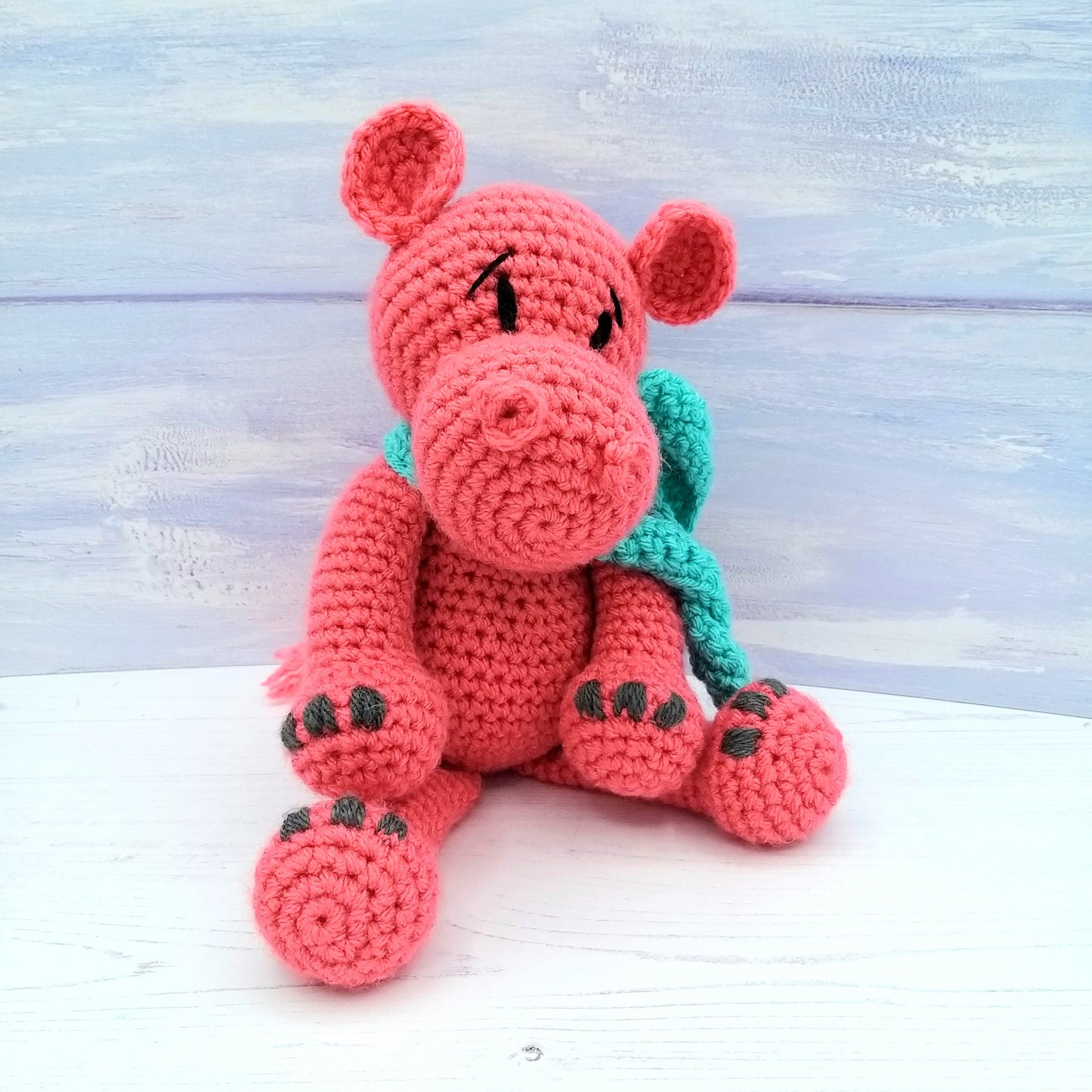 free crochet pattern scarf for toys download PDF