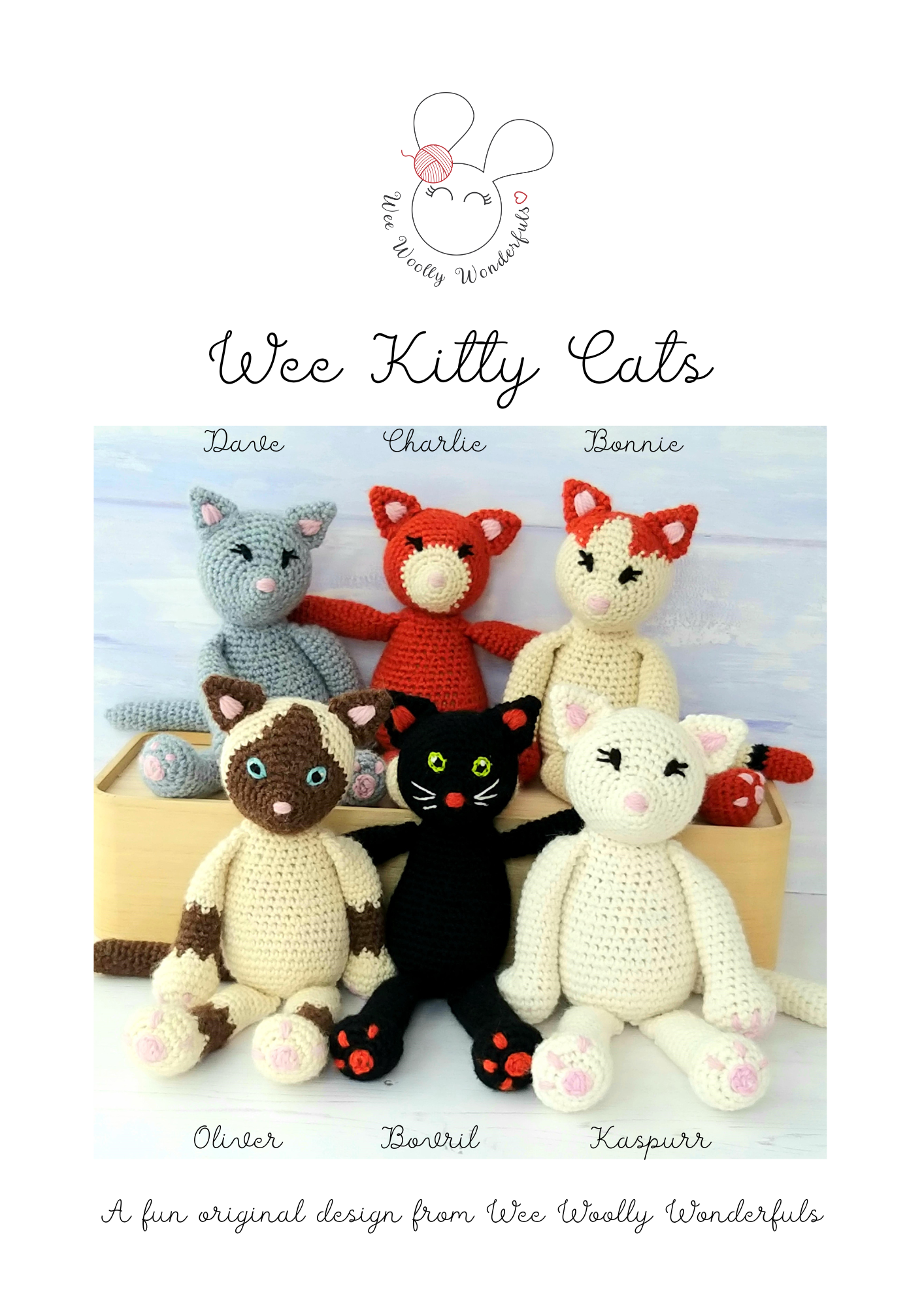 Crochet Printed Pattern Booklets
