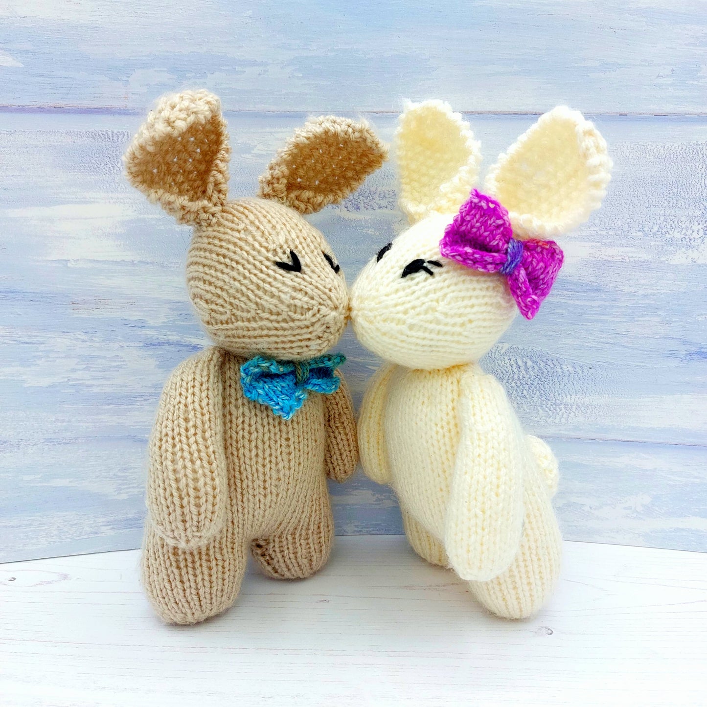 Knitted Arthur & Betsy Bunnies - PDF Knitting Pattern