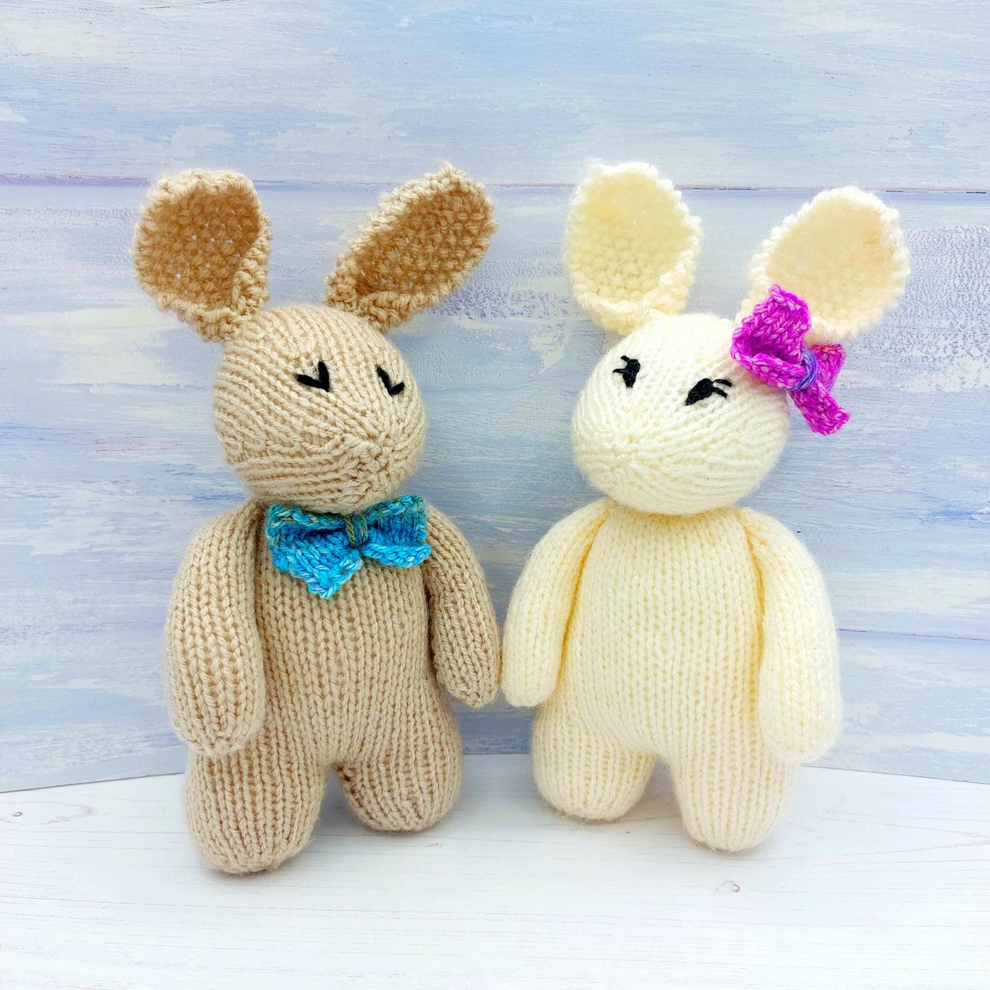 Knitted Toy Rabbits