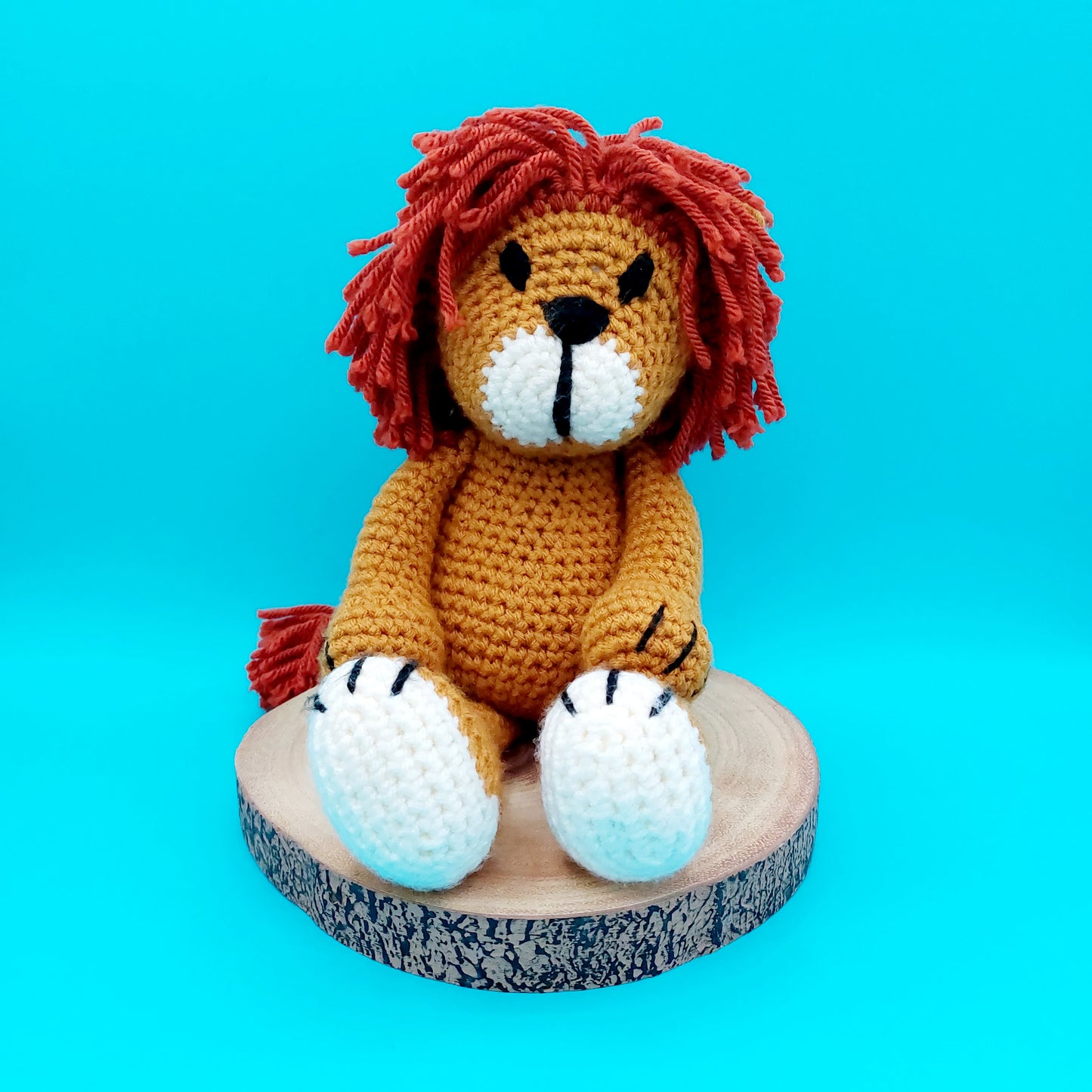 PDF Crochet Pattern - Roarsome Alfred the Lion