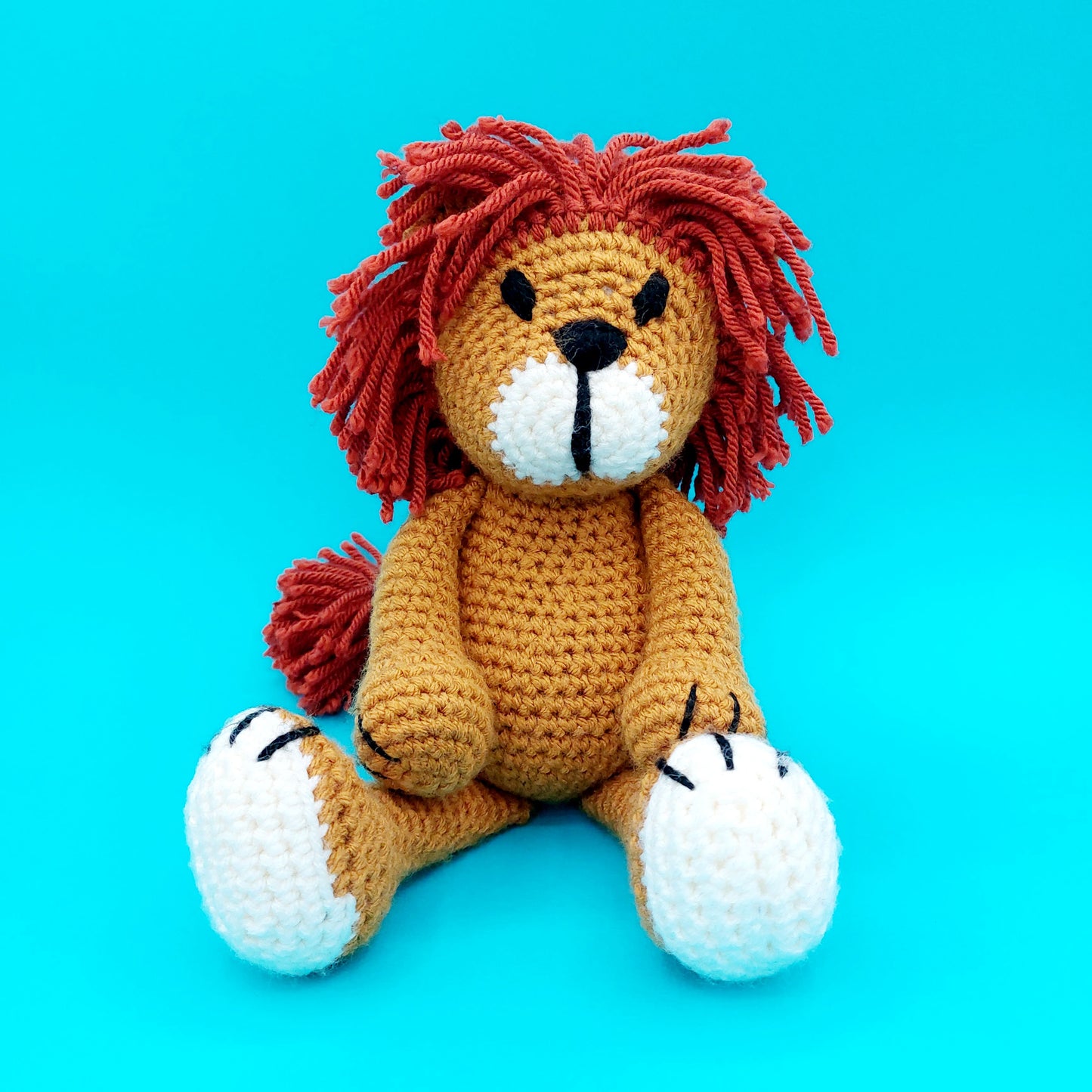 PDF Crochet Pattern - Roarsome Alfred the Lion