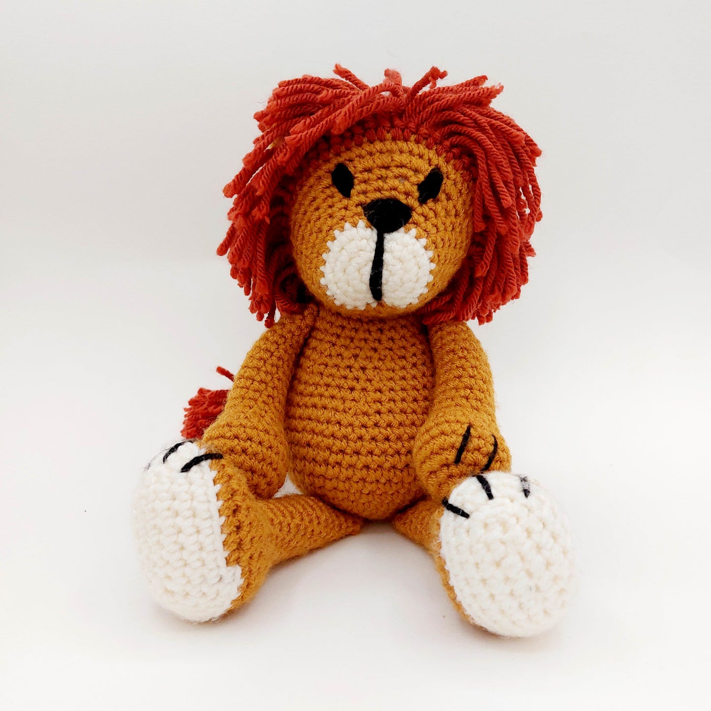 PDF Crochet Pattern - Roarsome Alfred the Lion