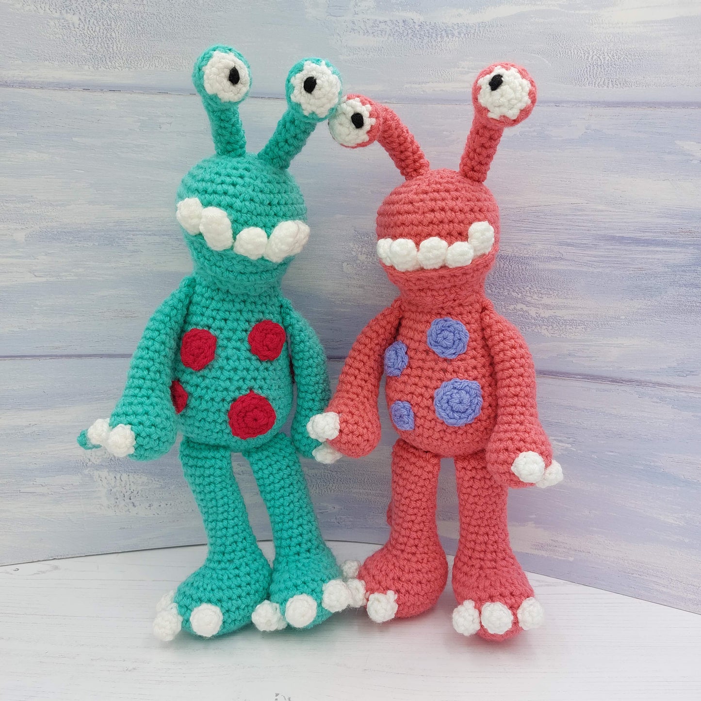 Monty & Myrtle the Monsters - PDF Crochet Pattern