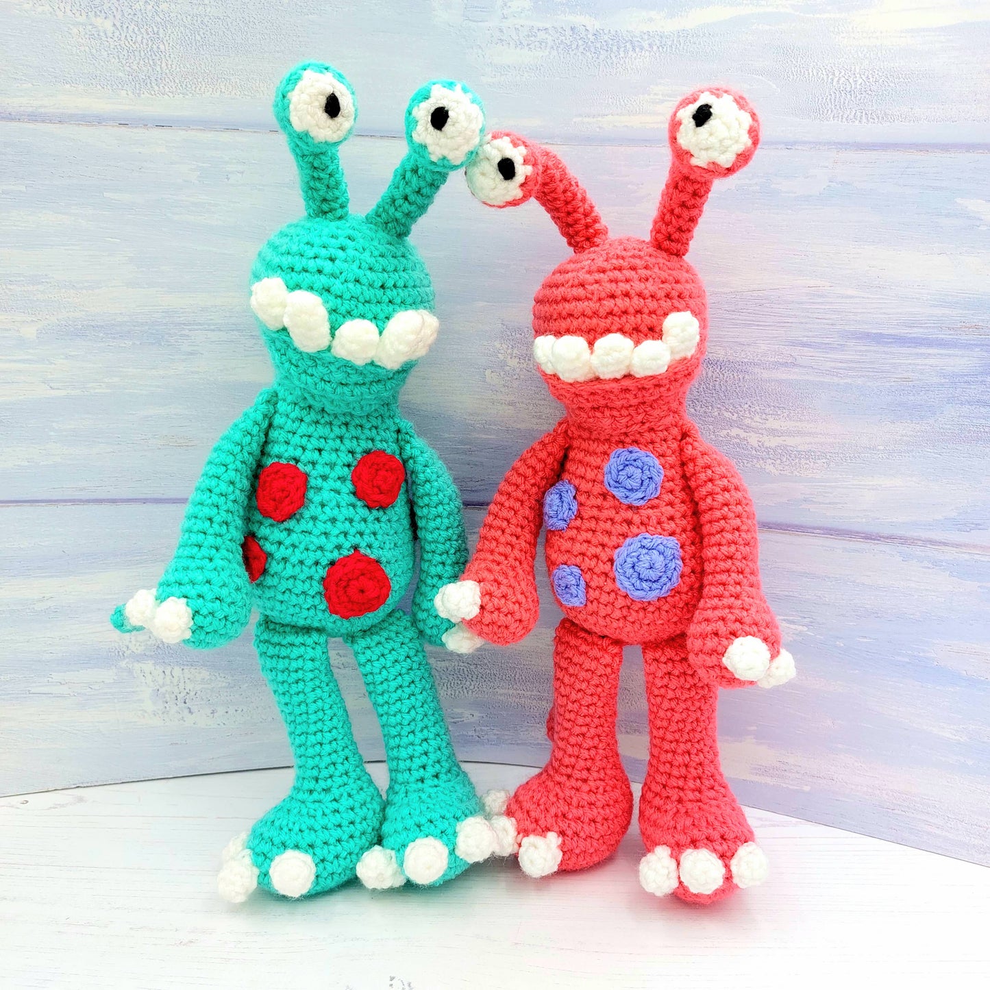 Monty & Myrtle the Monsters - PDF Crochet Pattern