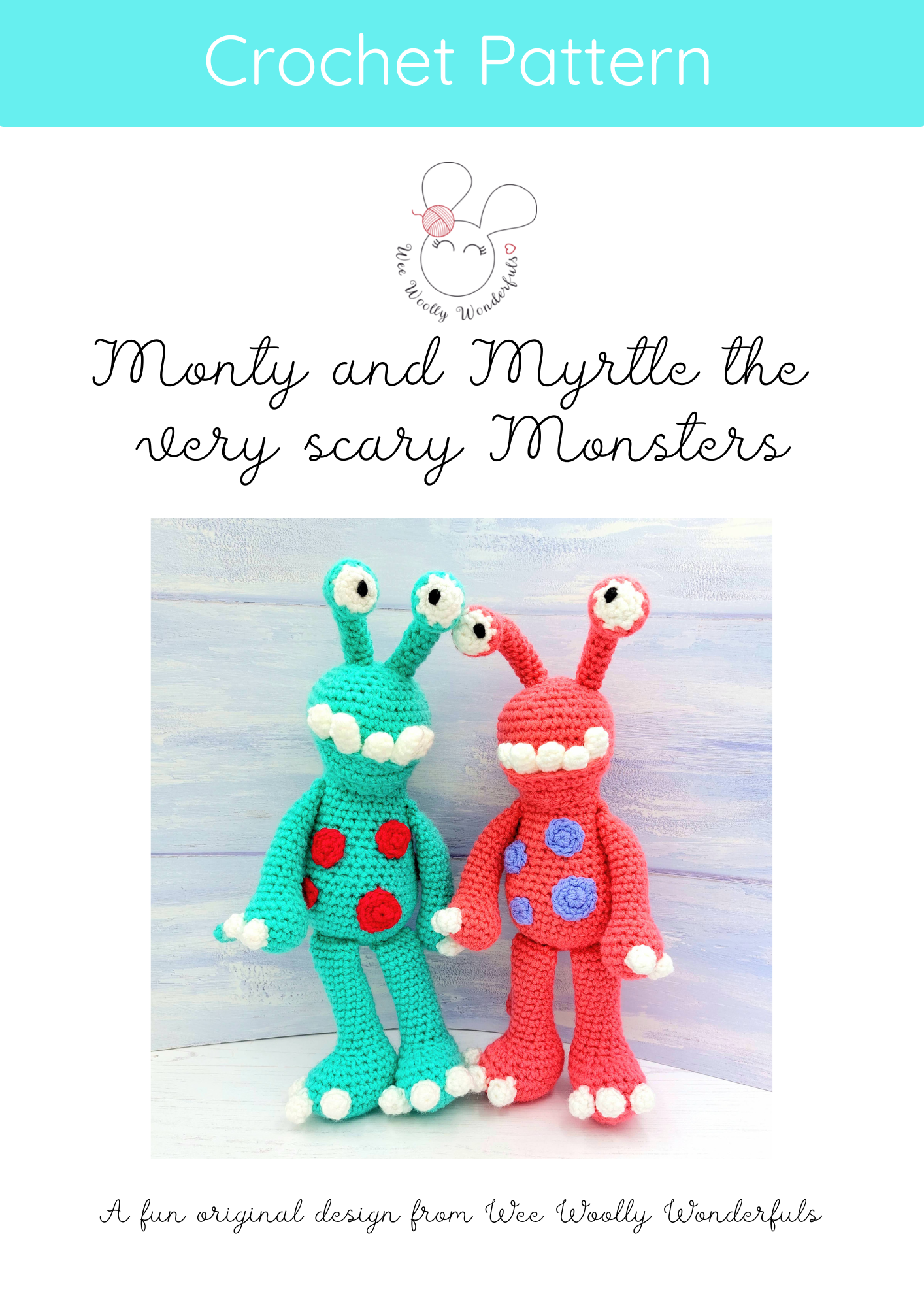 Crochet Printed Pattern Booklets