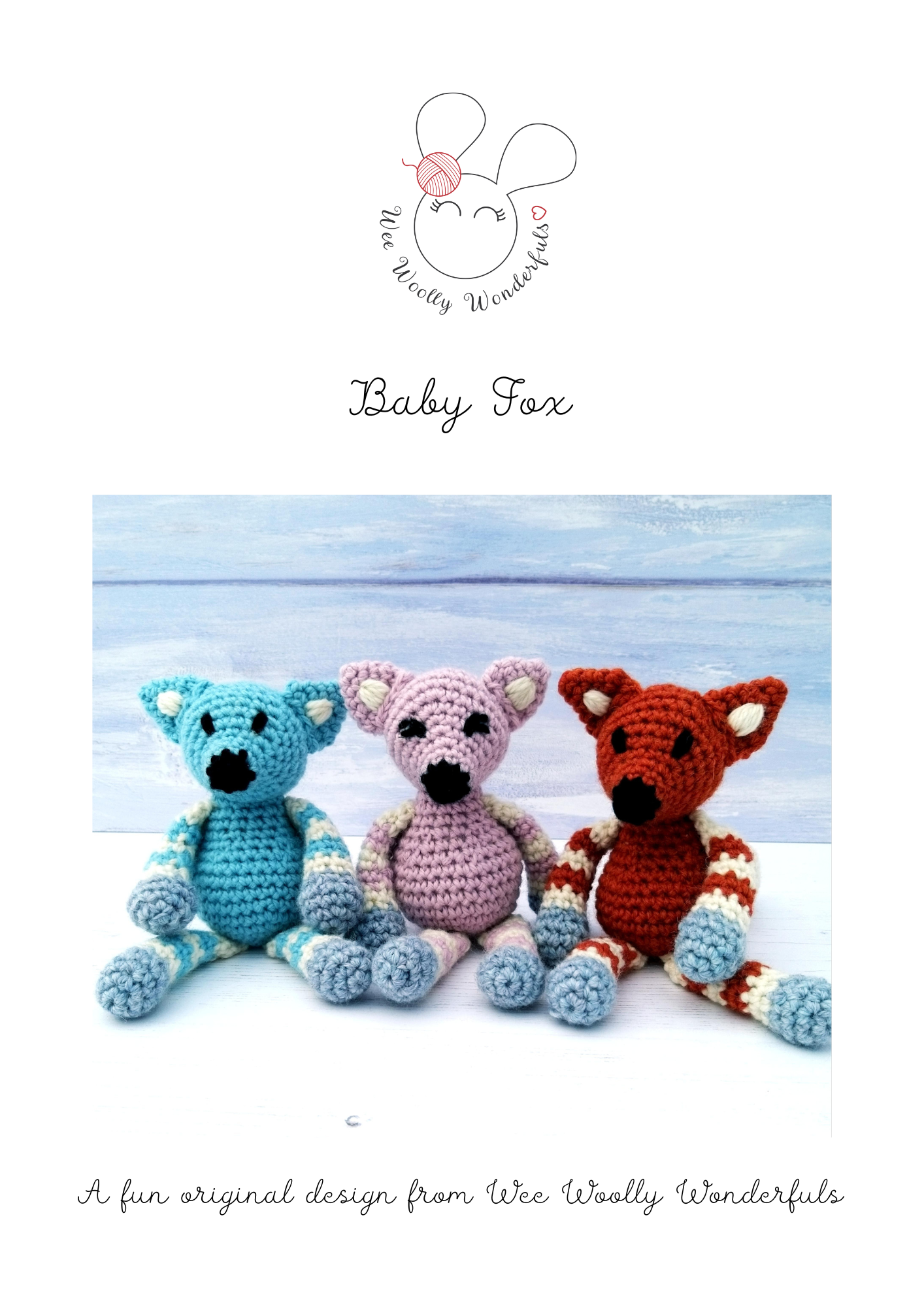 Crochet Printed Pattern Booklets