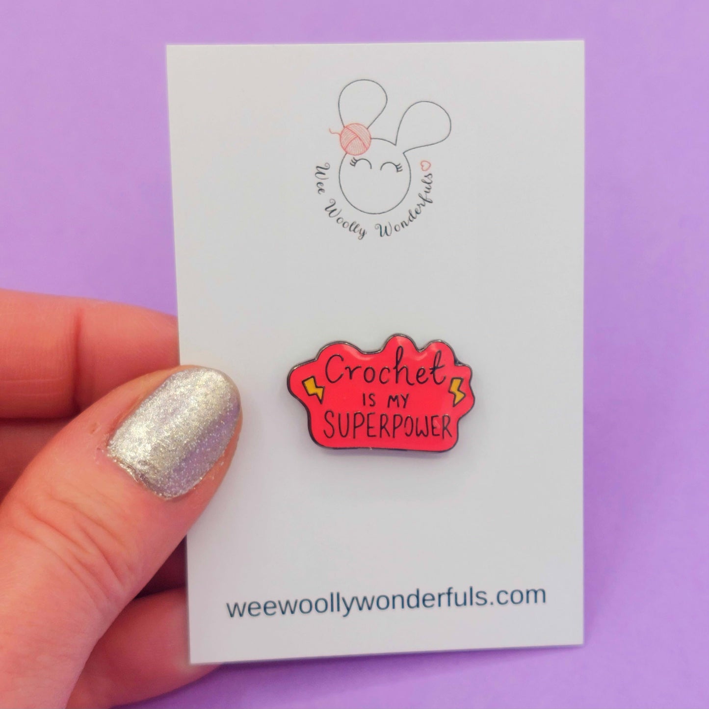 Fun, craft slogan Pin Badges