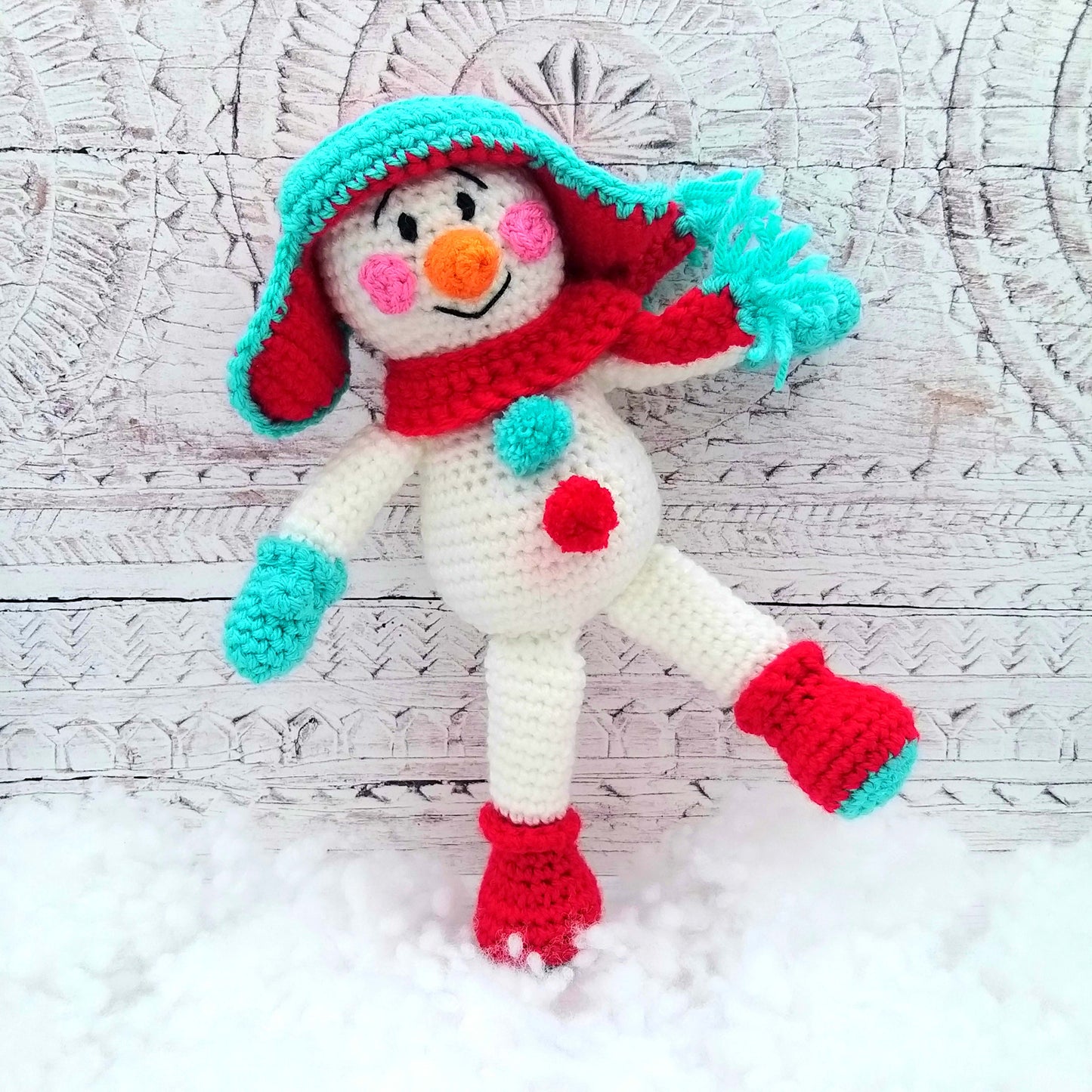 Chilli the Snowman - PDF Crochet Pattern