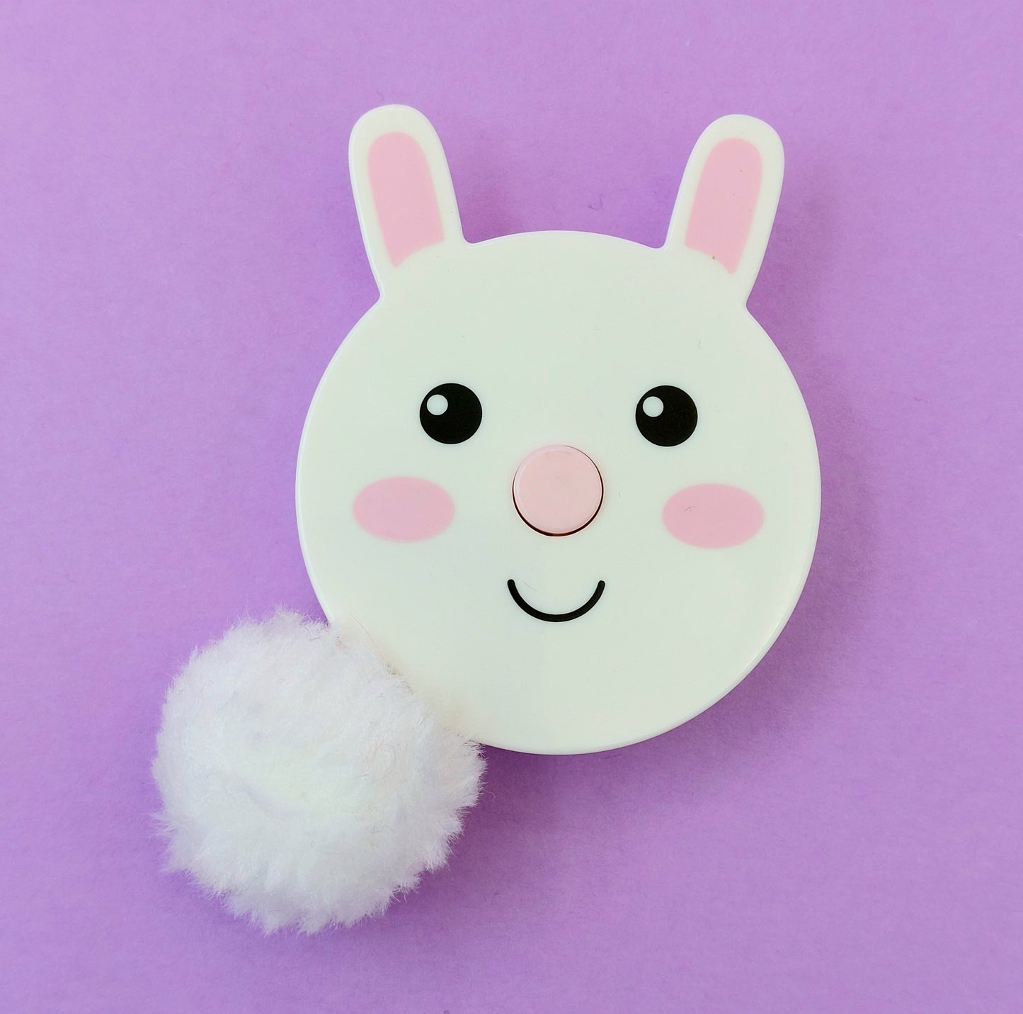 Adorable Animal Tape Measure with fluffy pompom tail