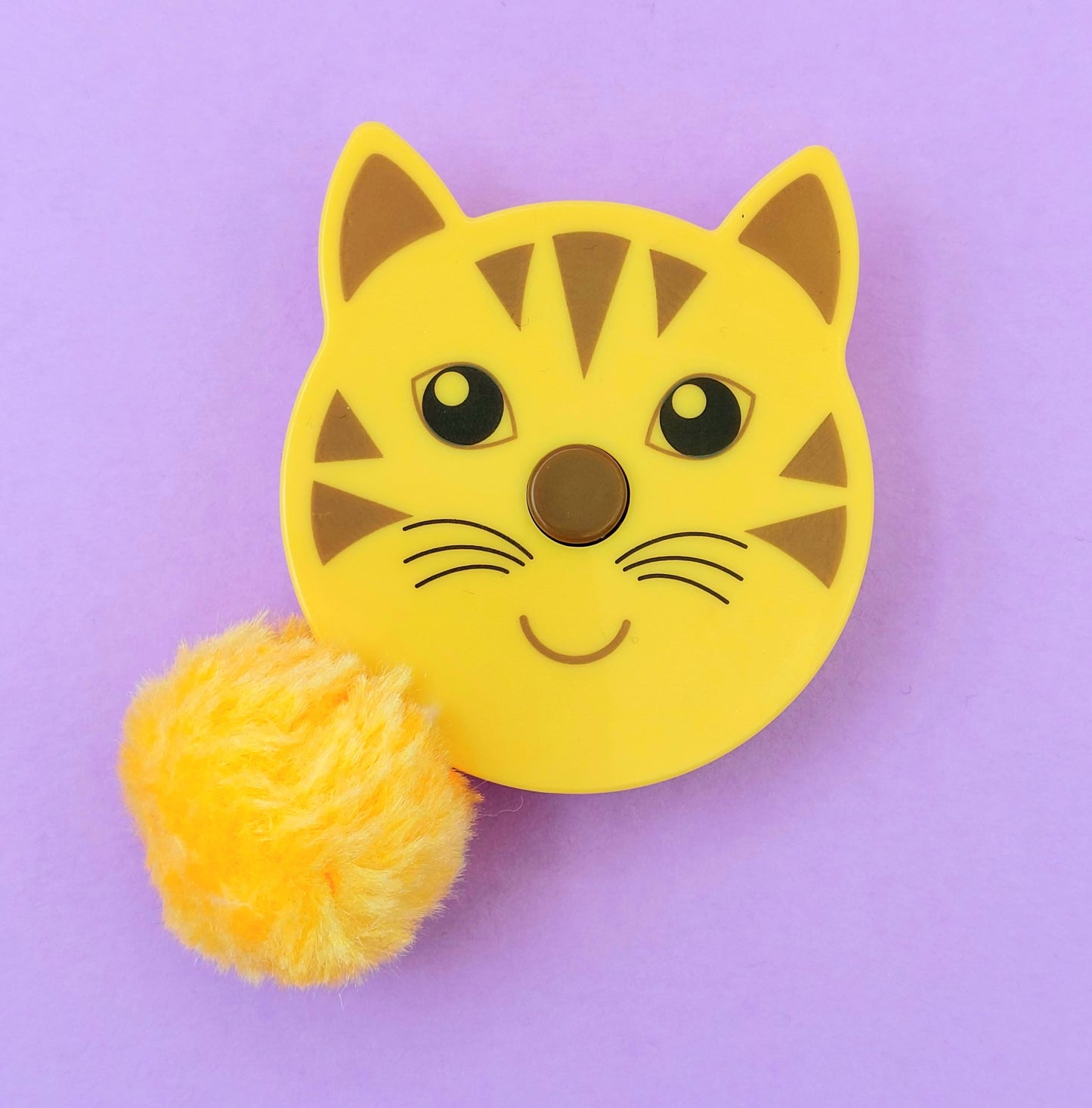 Adorable Animal Tape Measure with fluffy pompom tail