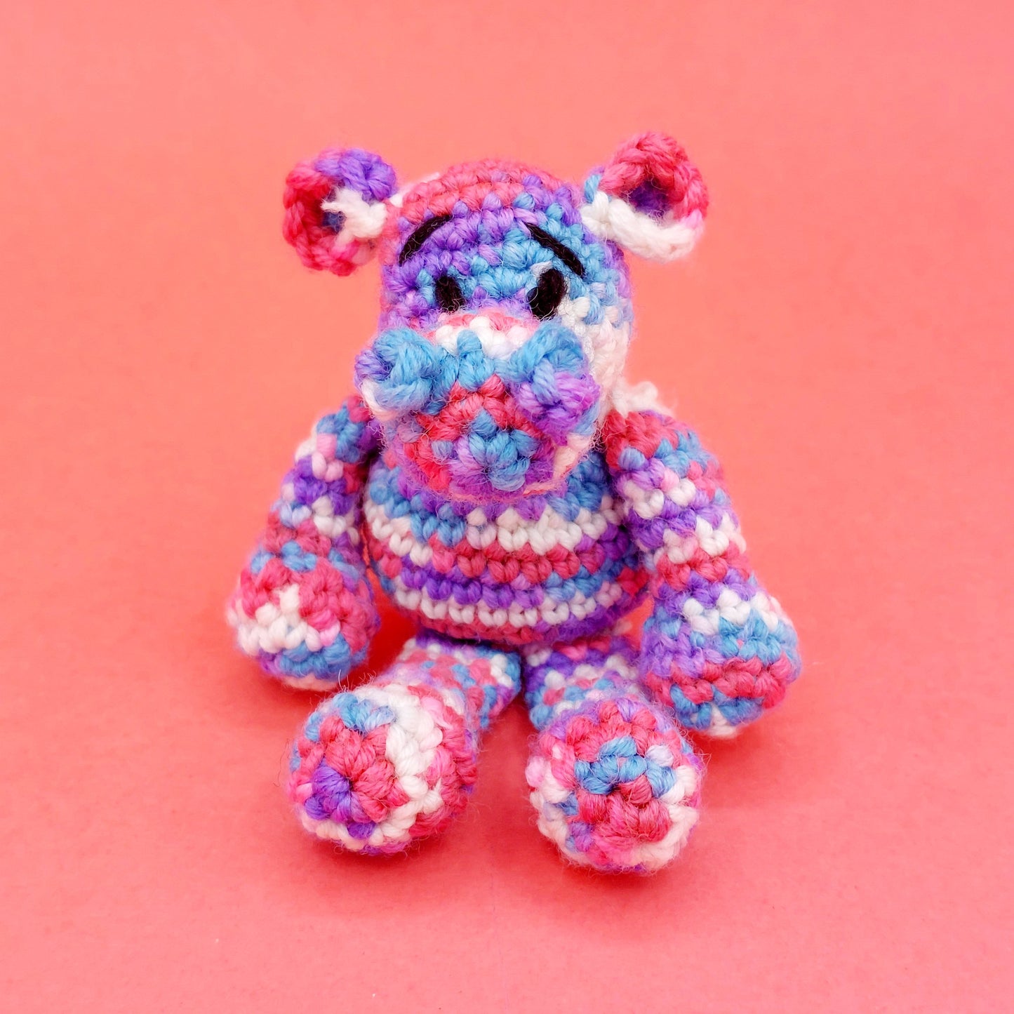 Mini Hand-dye Pocket Pals Crochet Kit