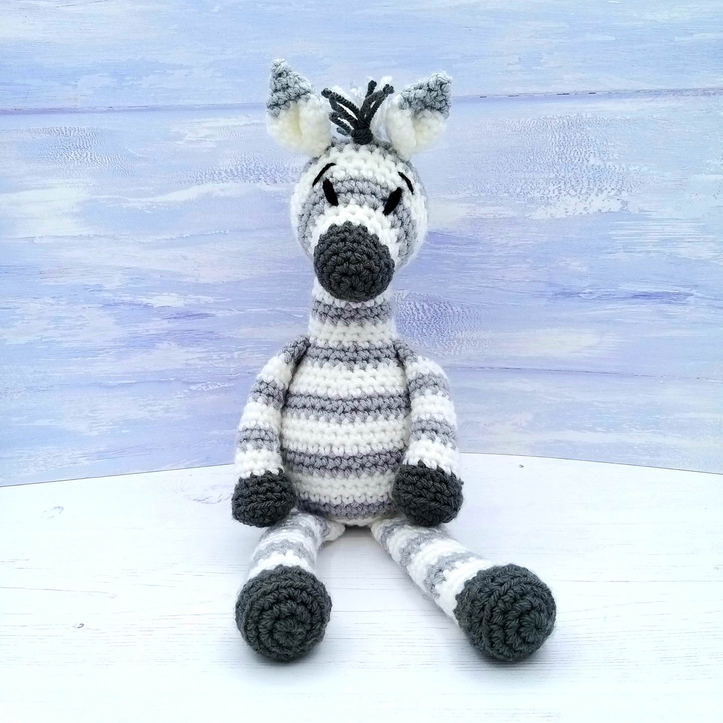Julie the Zebra - PDF Crochet Pattern