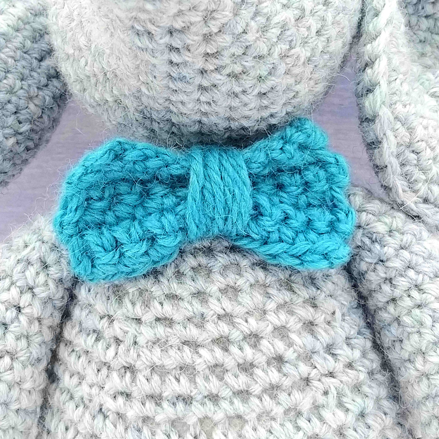 Eli the Elephant Wool & Alpaca Crochet Kit for Complete Beginner