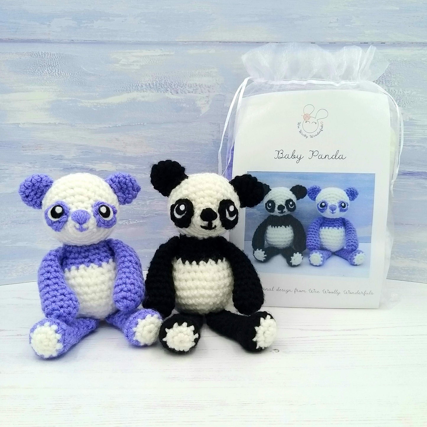 Baby Panda Mini Crochet Kit
