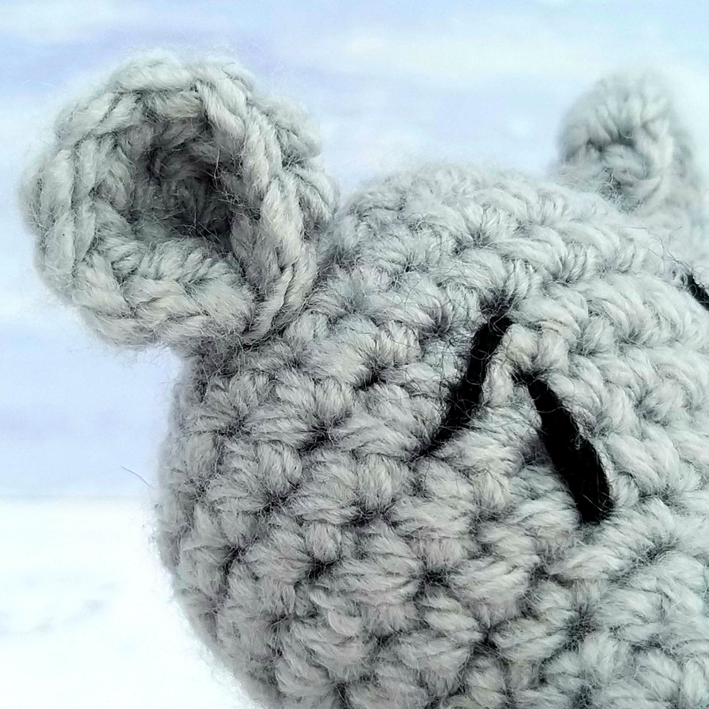 PDF Crochet Pattern - Baby Hippo