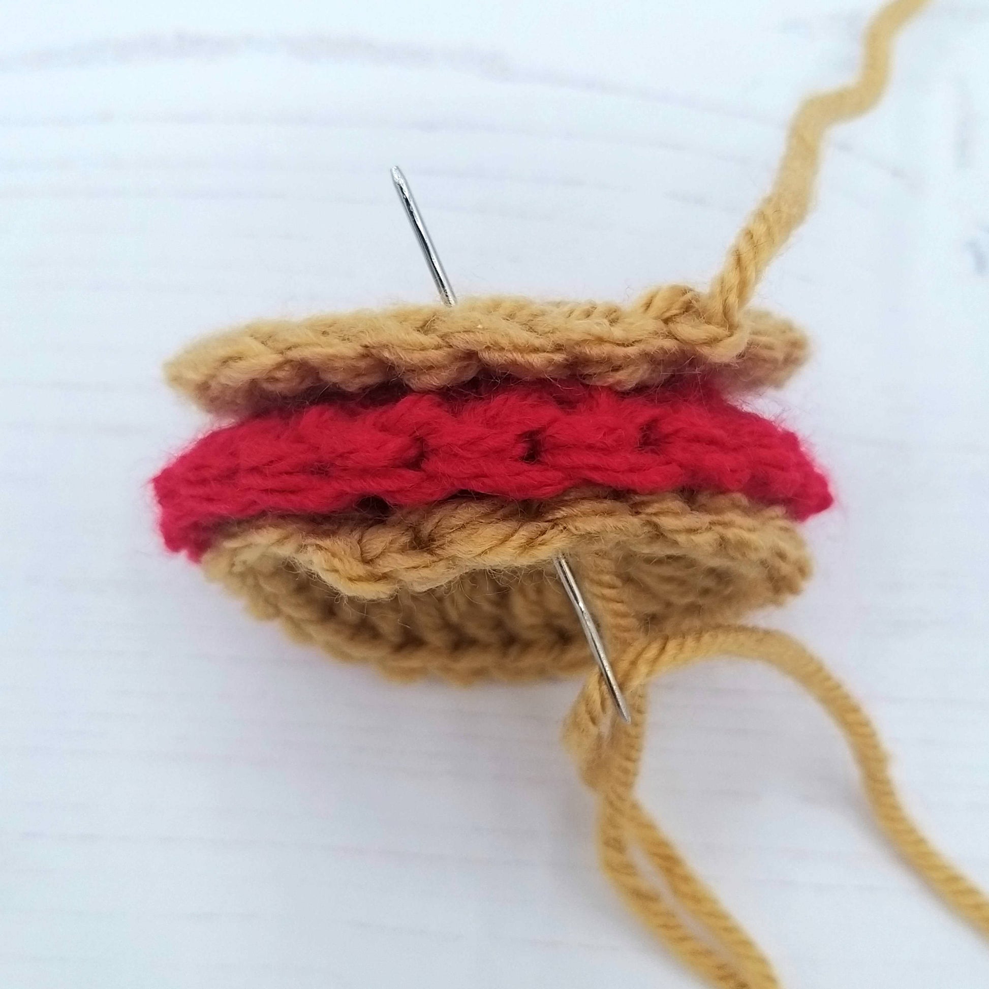 how to make crochet biscuits