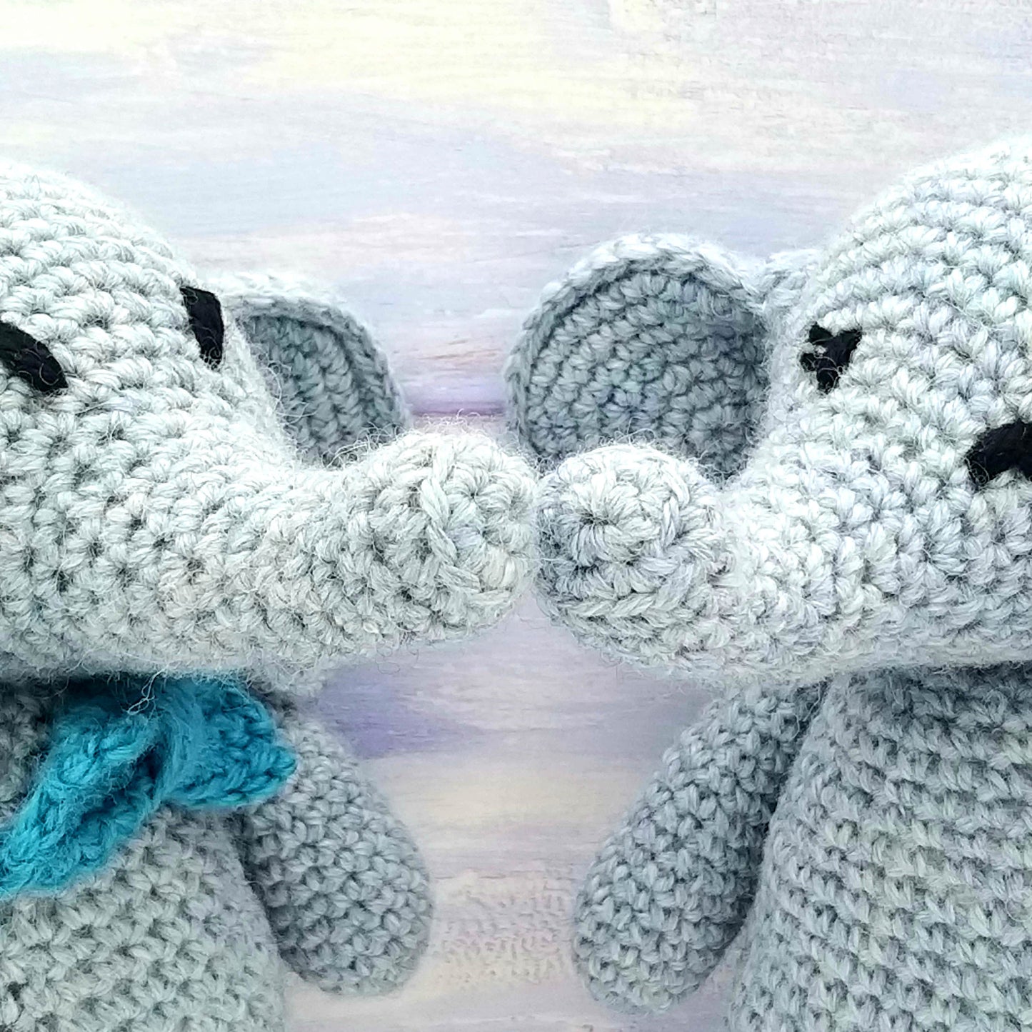 PDF Crochet Pattern - Eli & Ella the Elephants