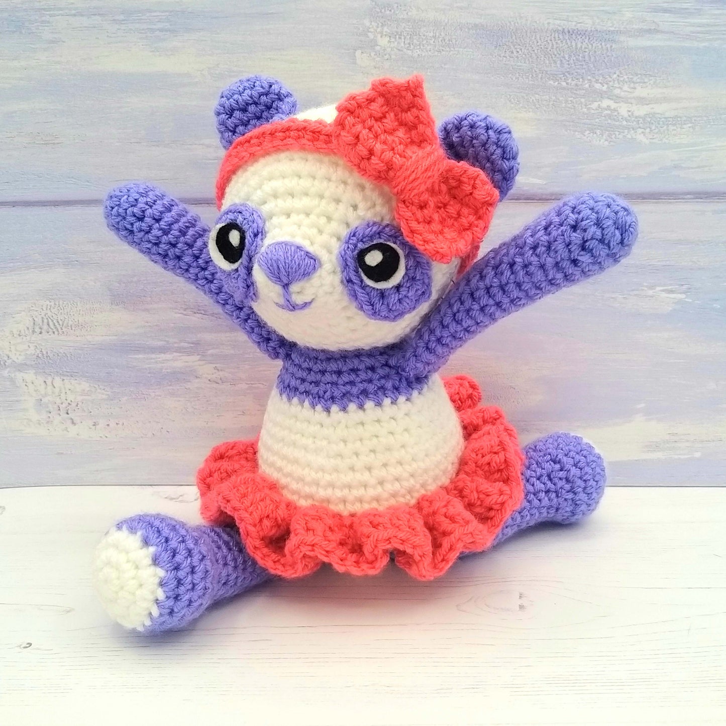 Peter and Melinda the Panda - PDF Crochet Pattern